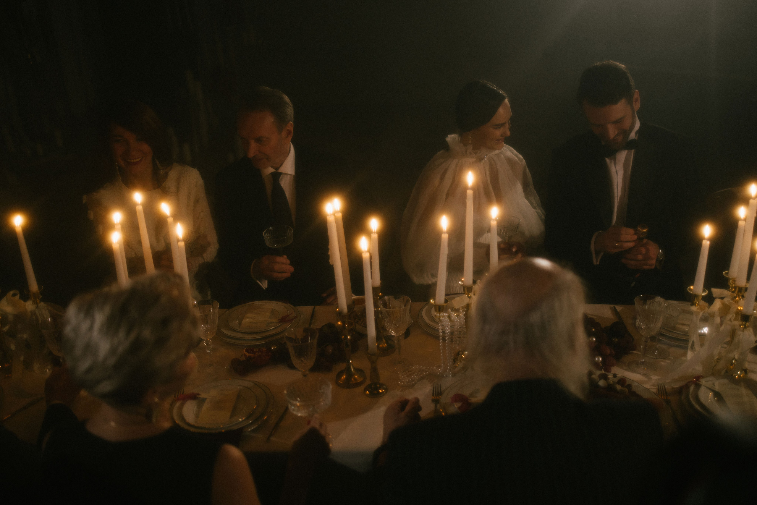 При свечах…. Свадебный фотограф в Москве