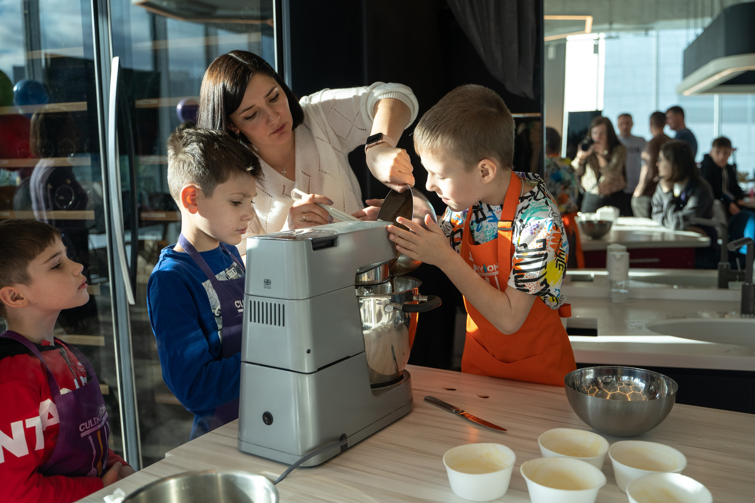 День Рождения в кулинарной студии. Фотограф в Одинцово, Москве