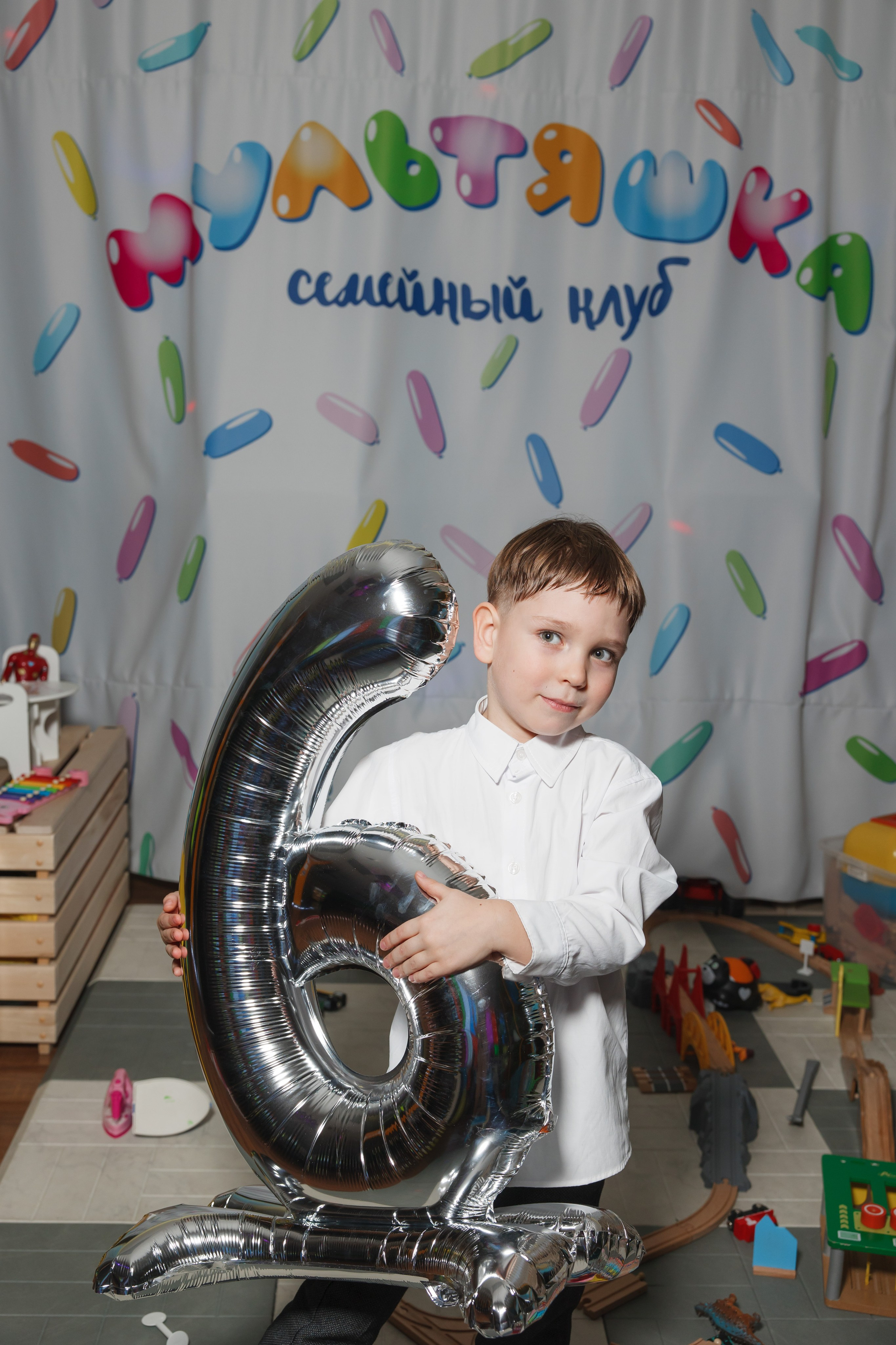 День рождения Егора, 6 лет, «Мультяшка». Свадебный и репортажный фотограф (Москва, Королев и другие)