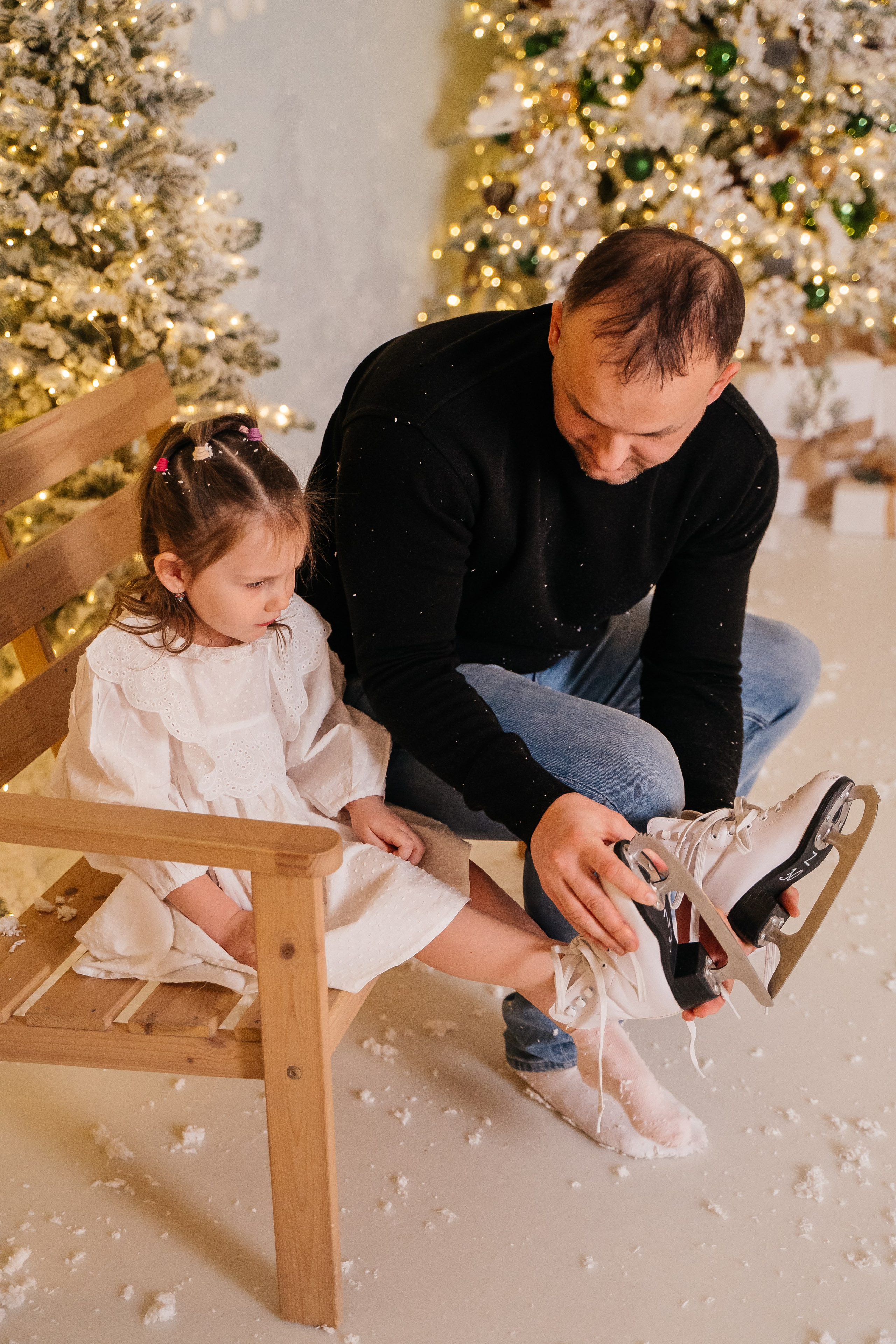 Новогодняя история двух принцесс. Свадебный и семейный фотограф в Новосибирске Синицына Наталья