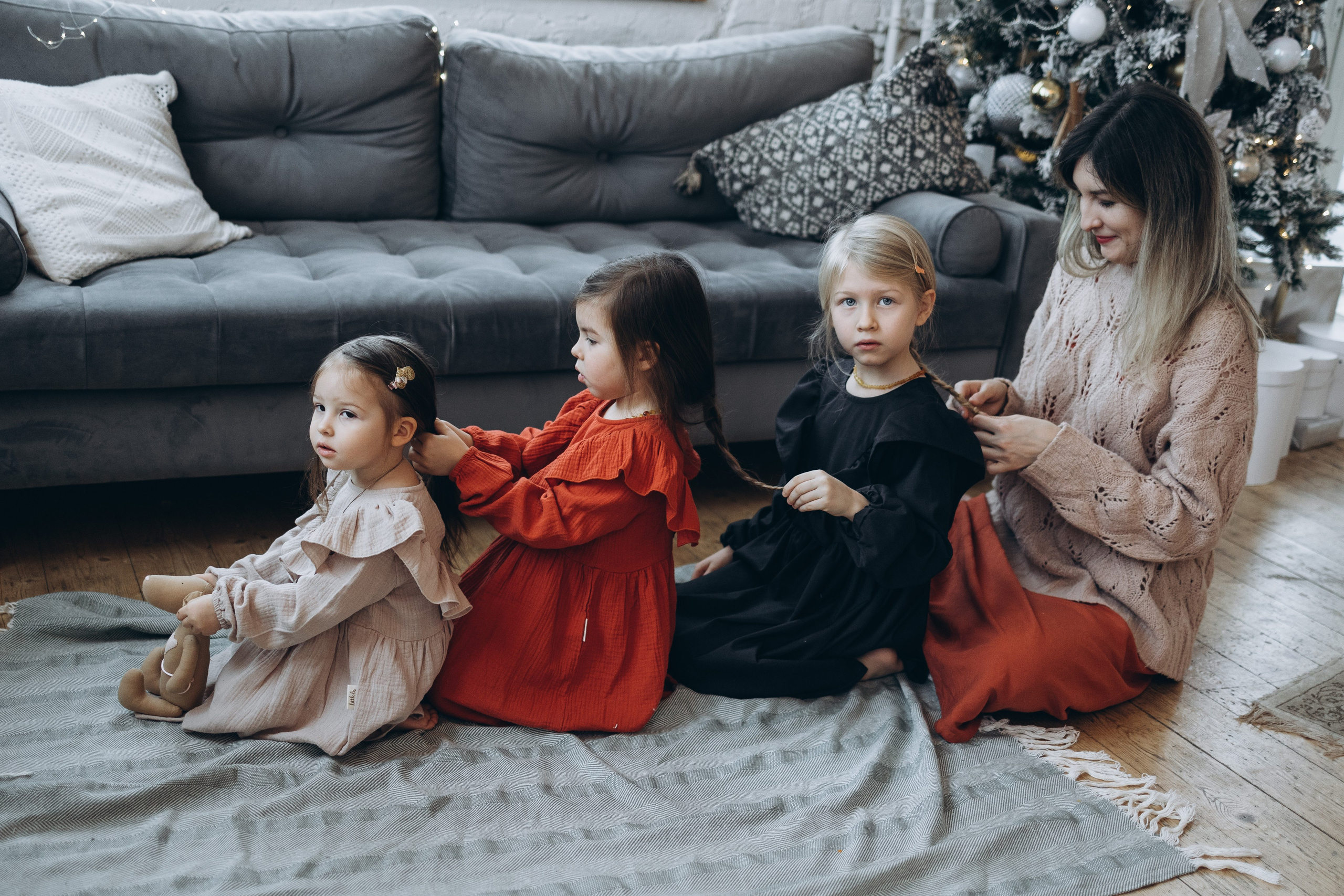 Эля, Вася, Алиса, Ева, Мира. Семейный фотограф в Москве Виктория Ястребинская