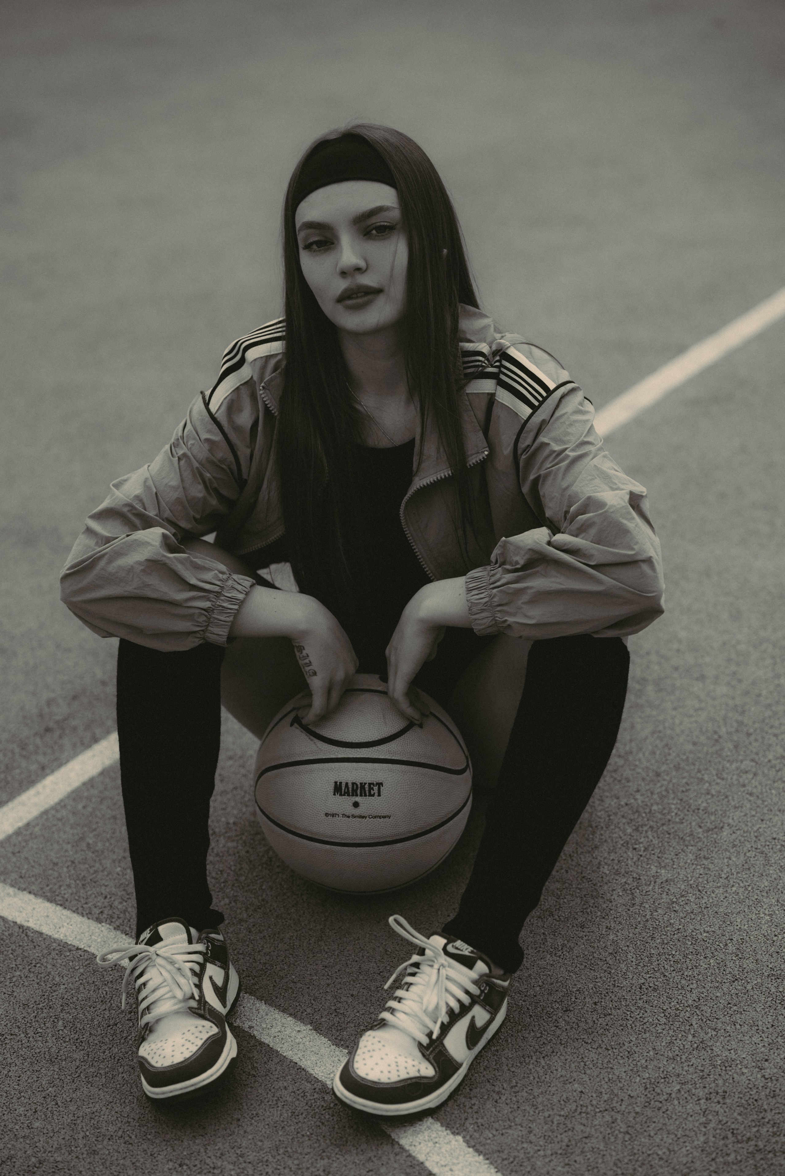 Стефания. Баскетбол. Фотограф Екатерина Золотовская. Портретные, семейные и креативные фотосессии в Москве