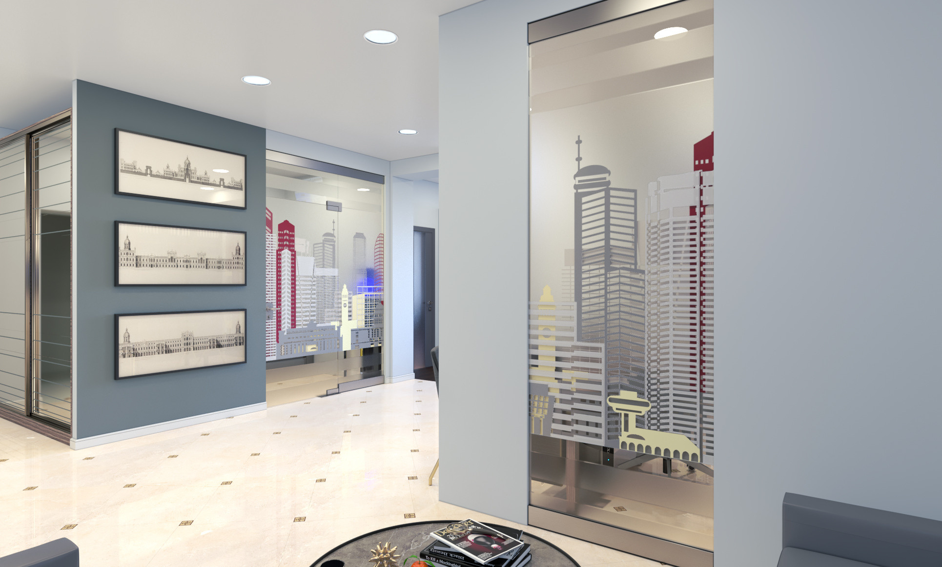 Офис строительной компании «АГР». Батракова Наталья дизайнер интерьеров Санкт-Петербург Москва Архангель