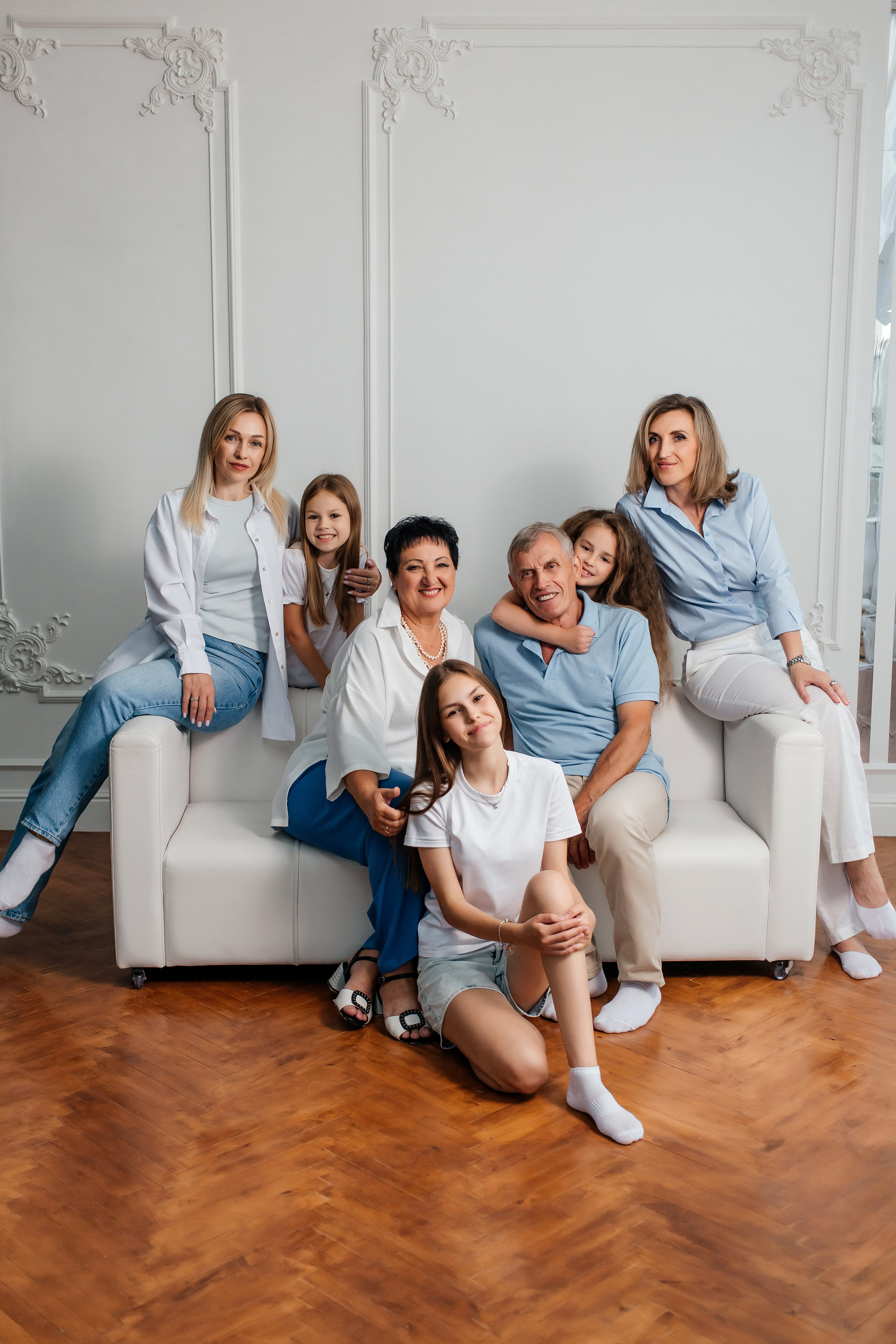 Семейная фотосессия «Поколения». Женский фотограф в Оренбурге Ирина Заводчикова