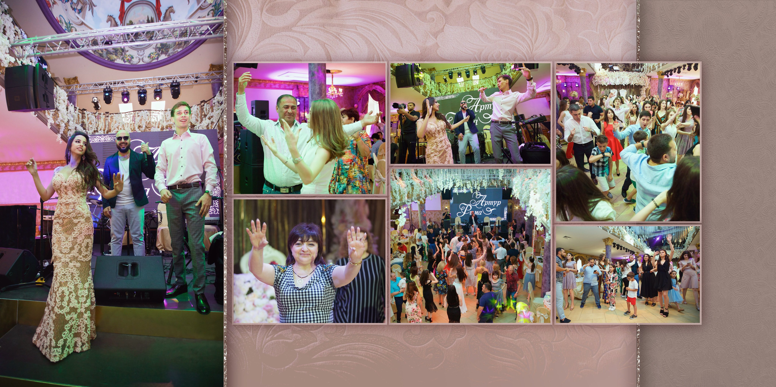 Свадебная фотокнига. Фотограф Кирсанова Наталия. Фотохудожник Наталия Кирсанова