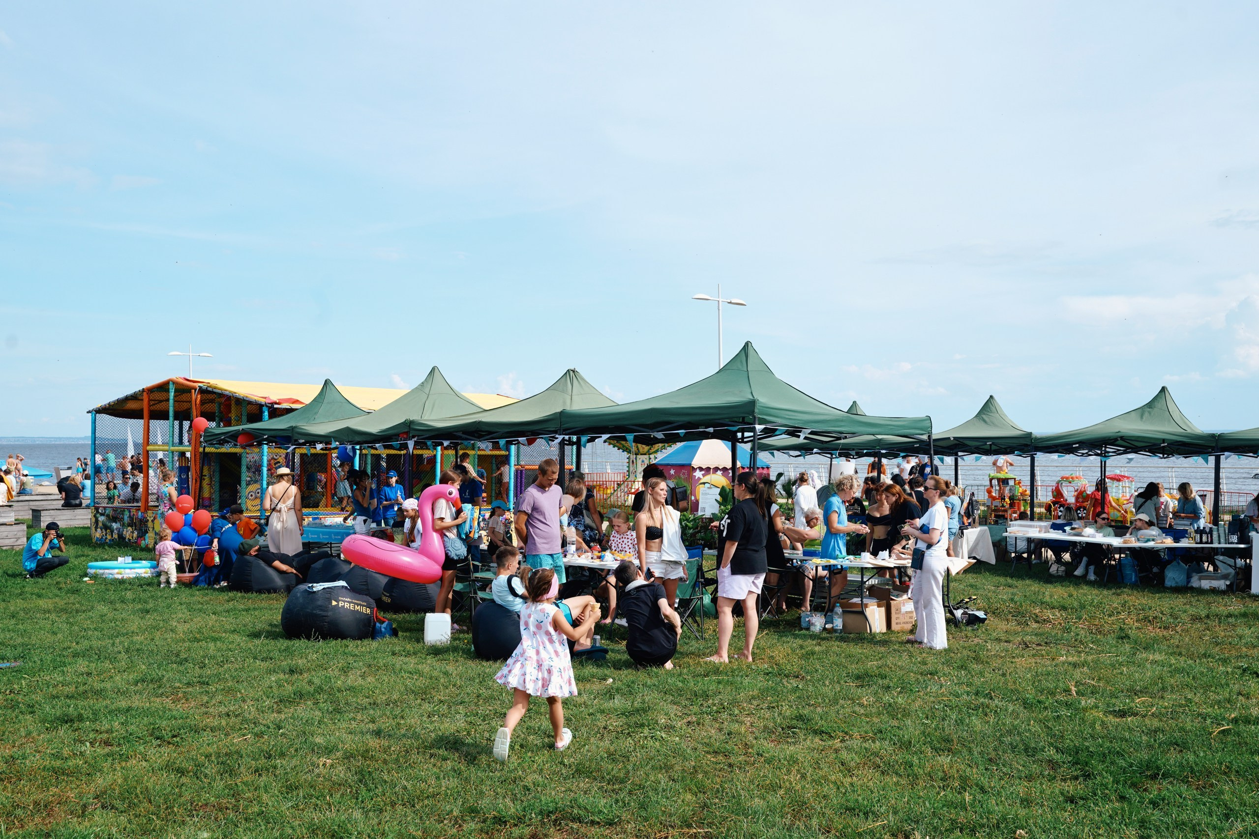 Пляжный маркет 2024, г. Лаишево. Фотограф Казань