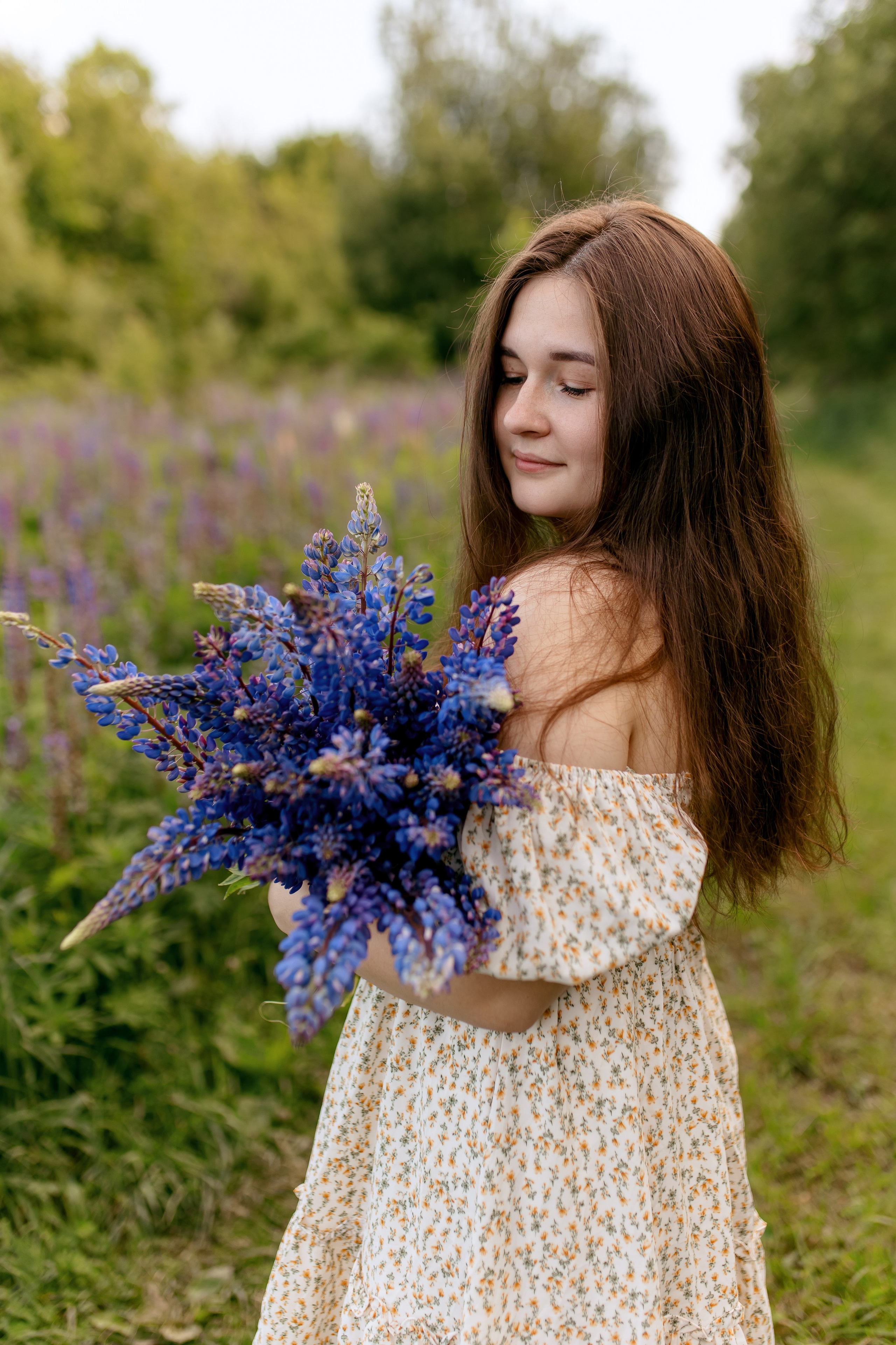В люпинах. Свадебный и семейный фотограф в Туле и области Маша Костина