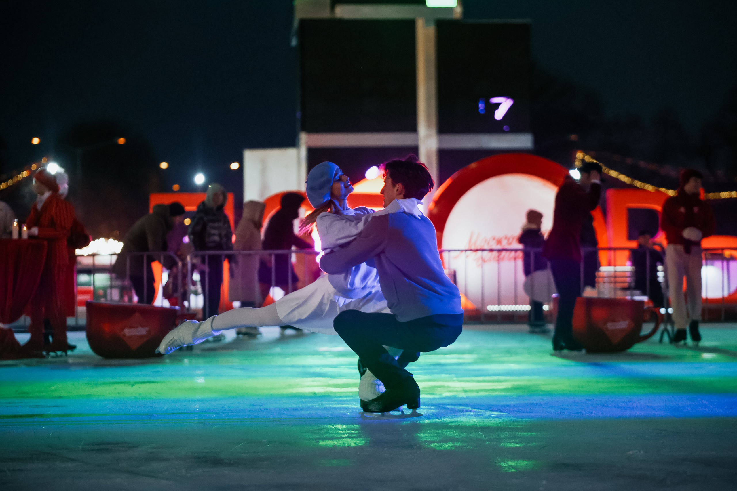 Ледовое шоу Парк Культуры проект Московское Чаепитие. Фотограф и видеограф Анна Домашенко