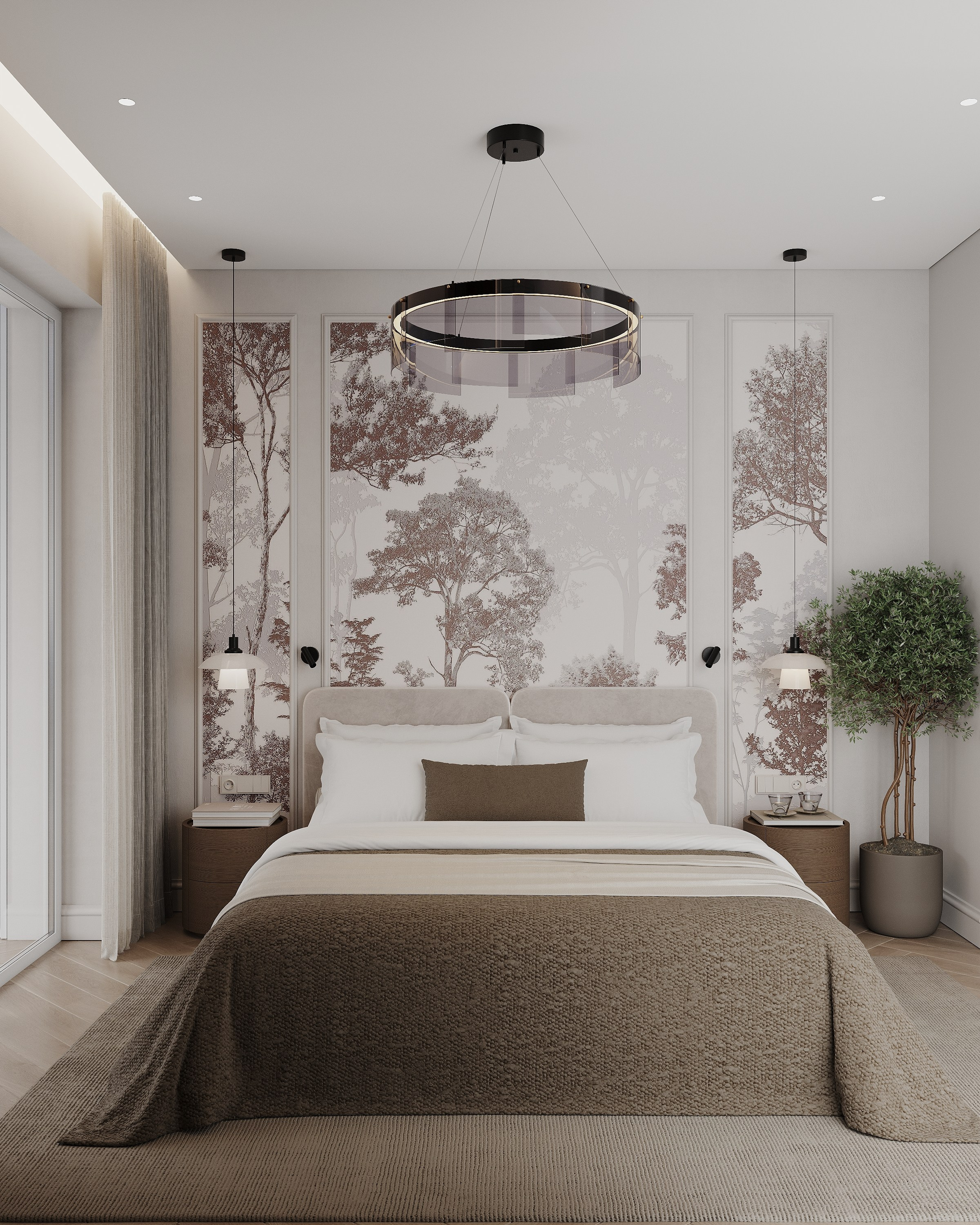 ЖК Наука 73 кв.м, г. Санкт-Петербург. 3d визуализатор Анастасия Науменко