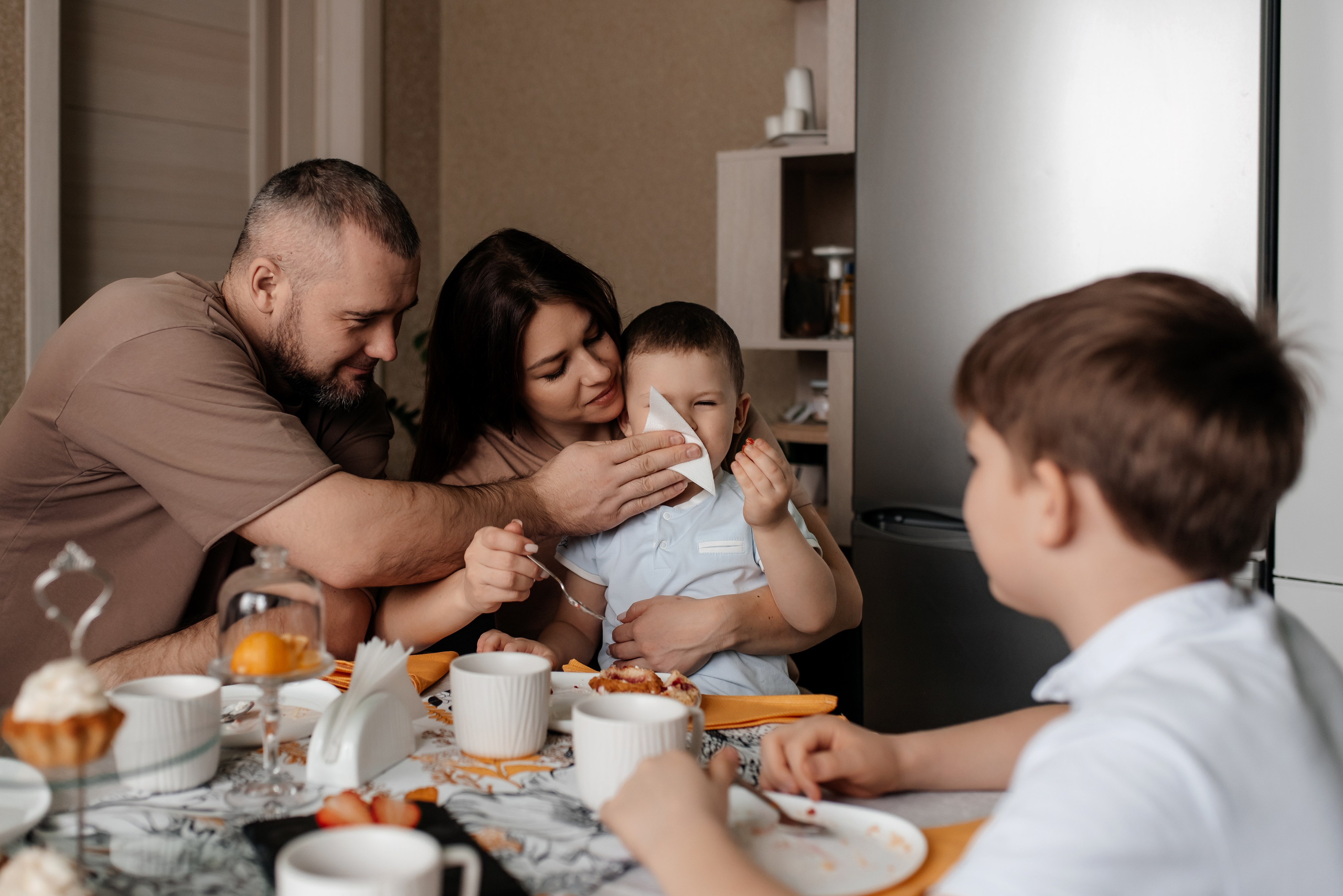 Домашняя история Юли и Влада. Свадебный и семейный фотограф в Алексеевке Марина Купреева