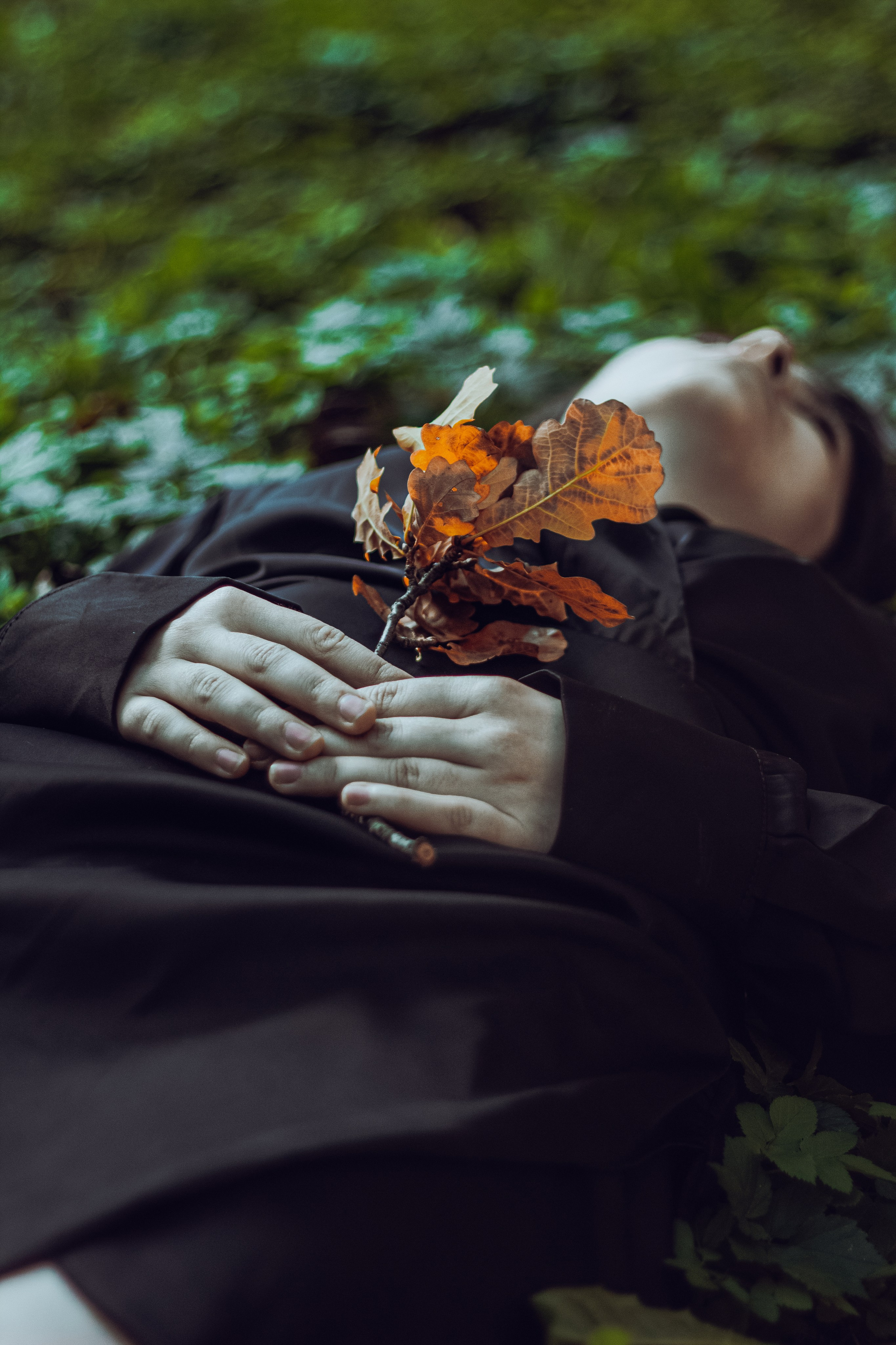 По мотивам убийства. В парке. Фотограф Москва, портрет, стрит, репортаж. Художественная фотосессия