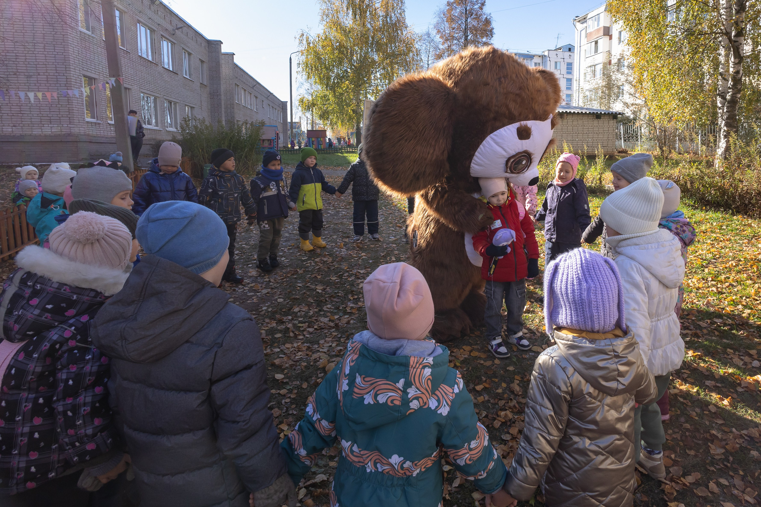Детский день рождения с Чебурашкой
