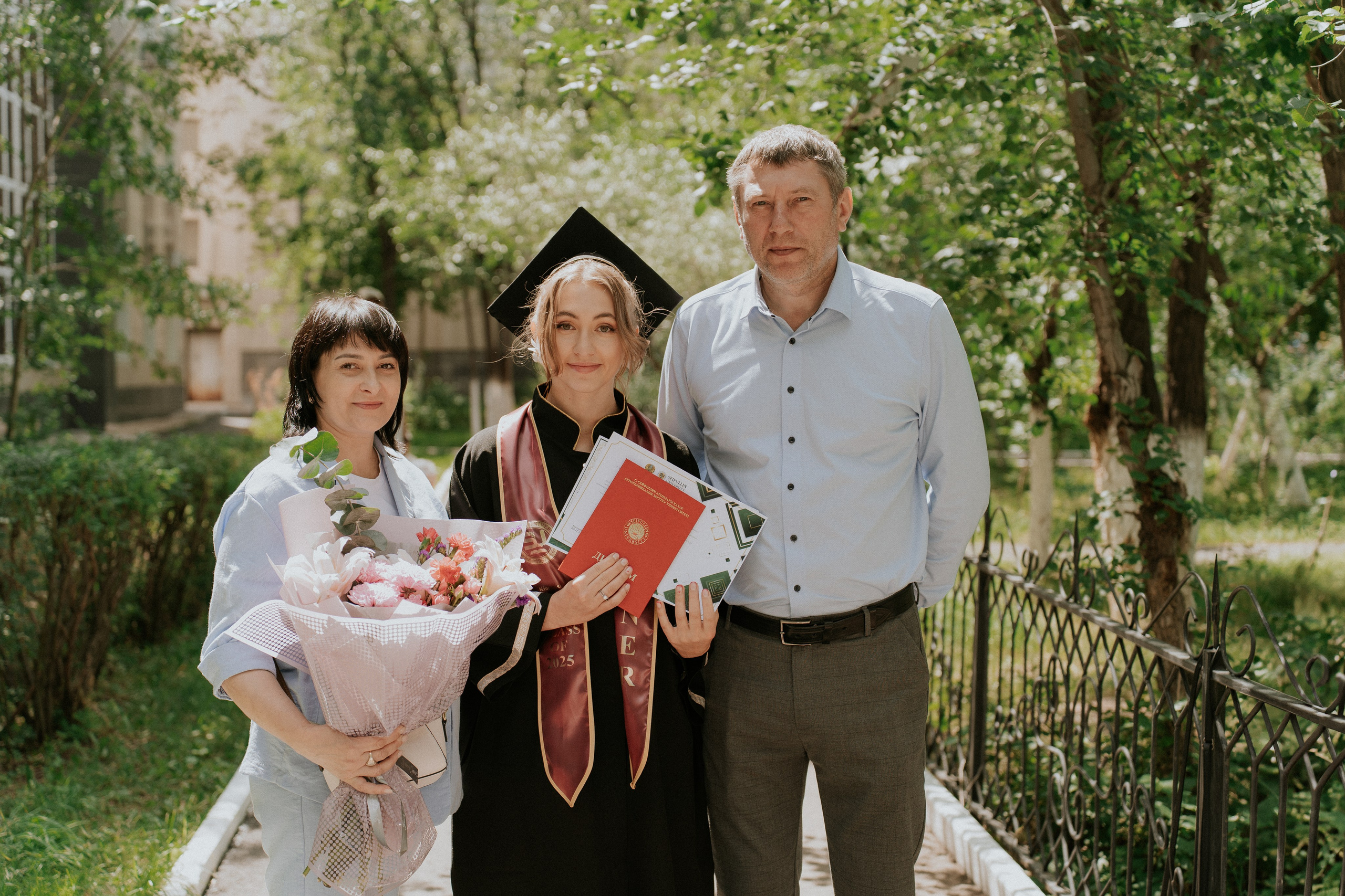 Выпускной Аграрный унивеситет. Крис Богомазова