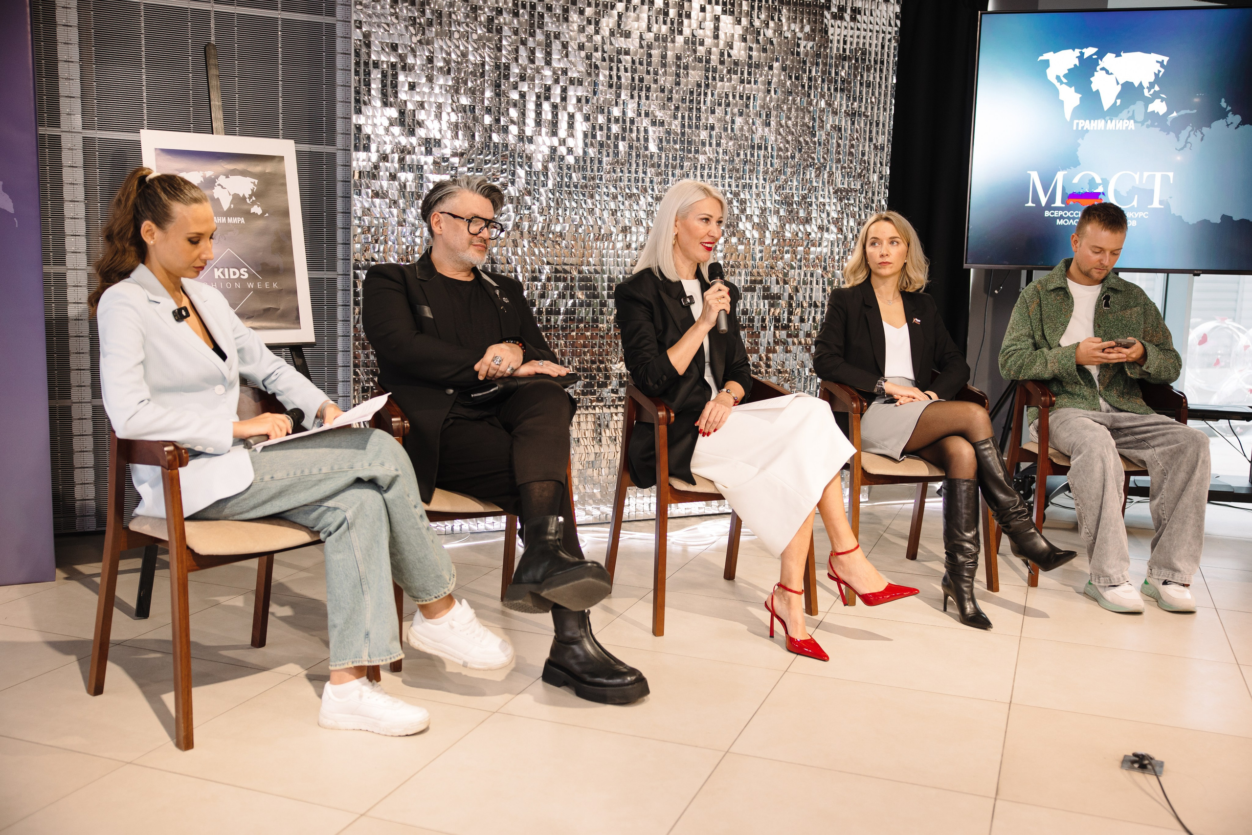 Пресс-конференция Всероссийского конкурса молодых талантов «МОСТ». Контент фотограф в Москве и области Елена Кулакова