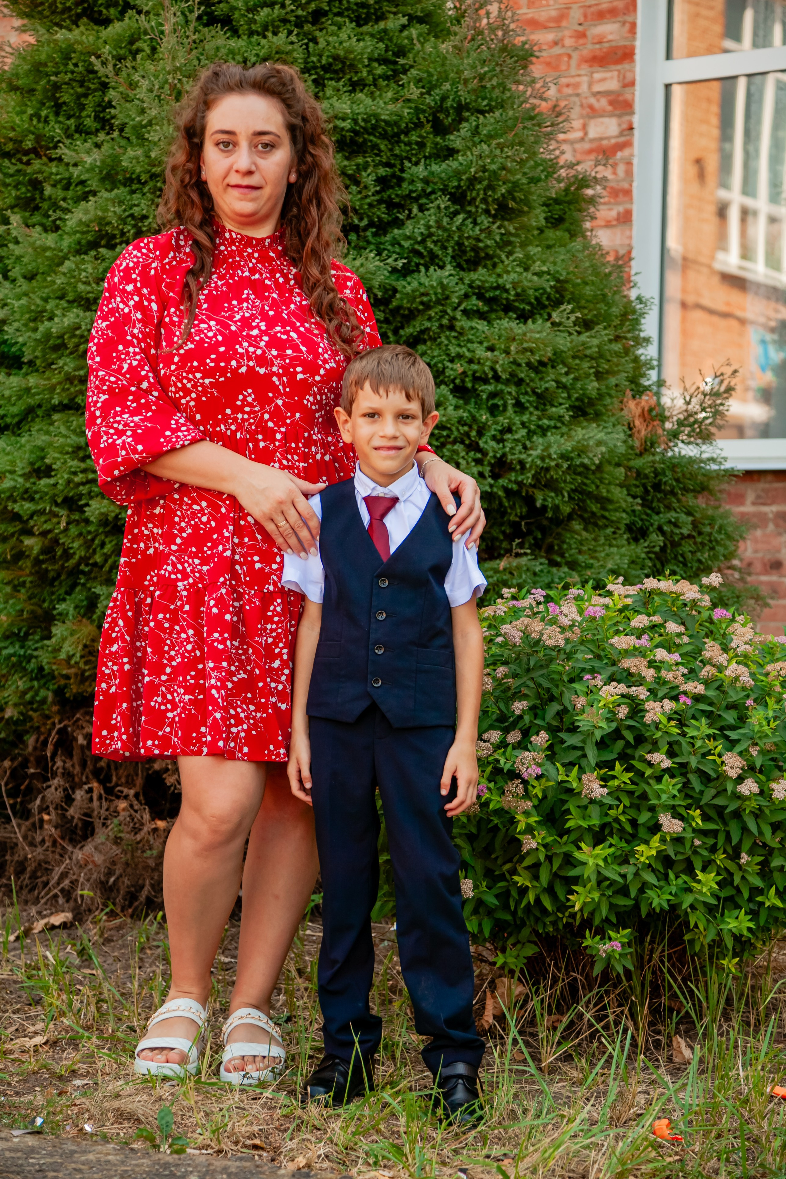 1 сентября линейка. Свадебный и семейный фотограф в Армавире