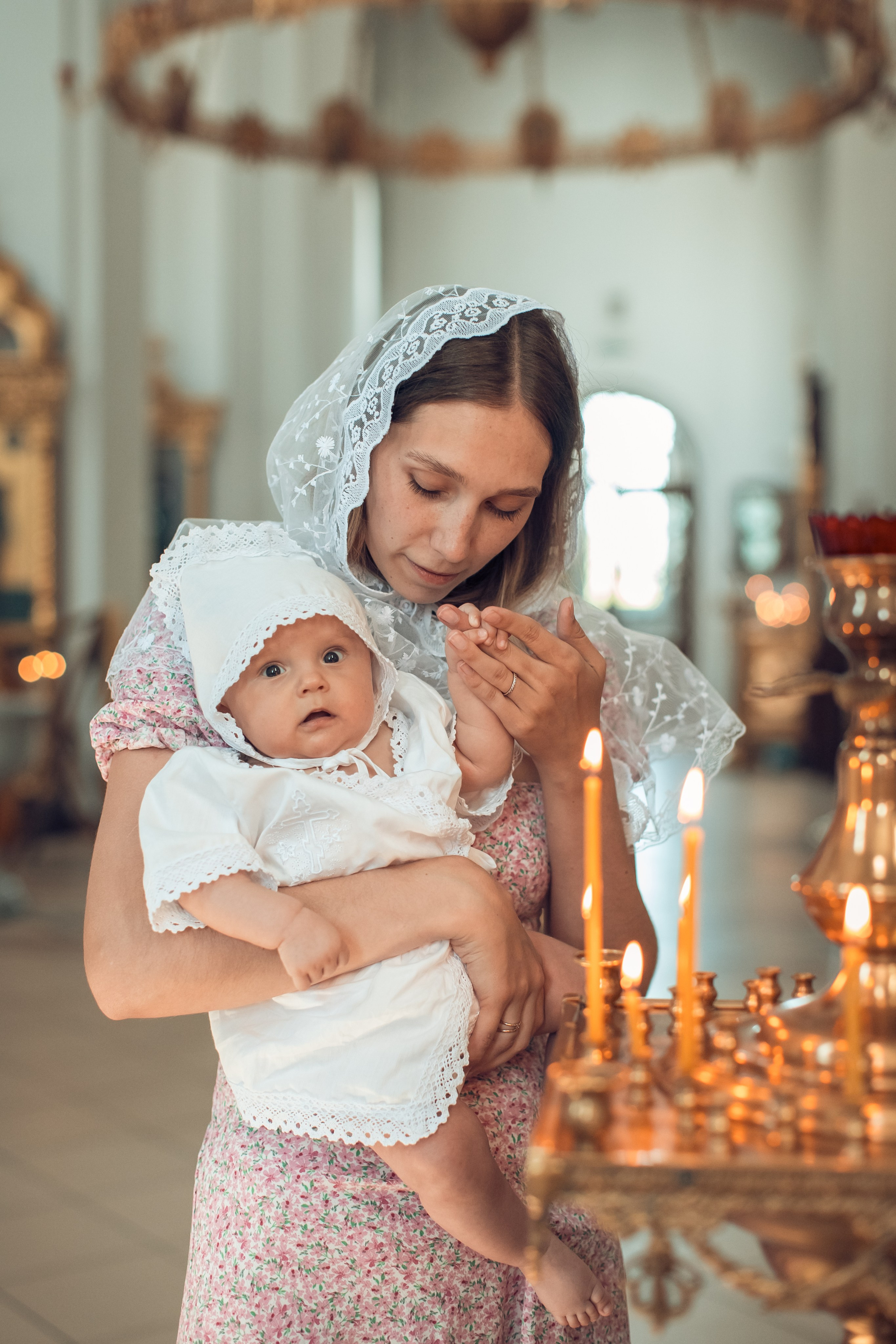 Таинство Крещения Амелии. Храм Георгия Победоносца. Главная