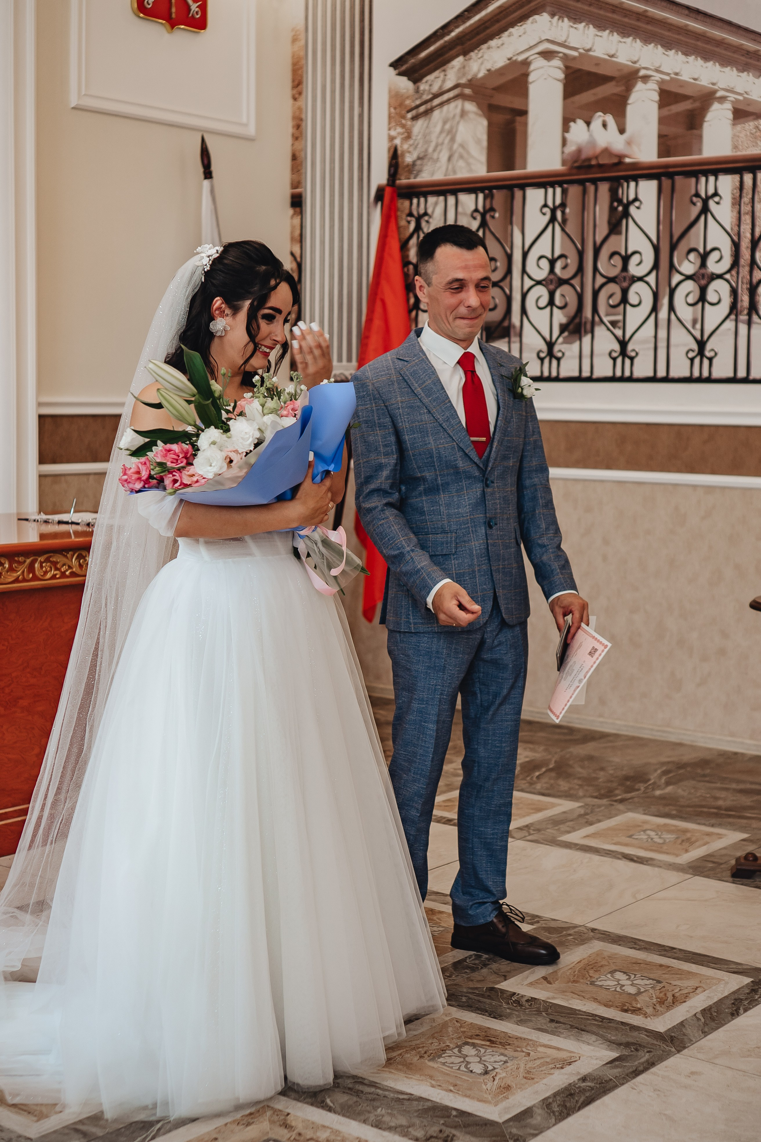 СВАДЕБНАЯ СЬЕМКА В ЗАГСЕ НА МОСКОВСКОМ ПРОСПЕКТЕ. Профессиональный фотограф, Санкт-Петербург — Виктория Богомолова