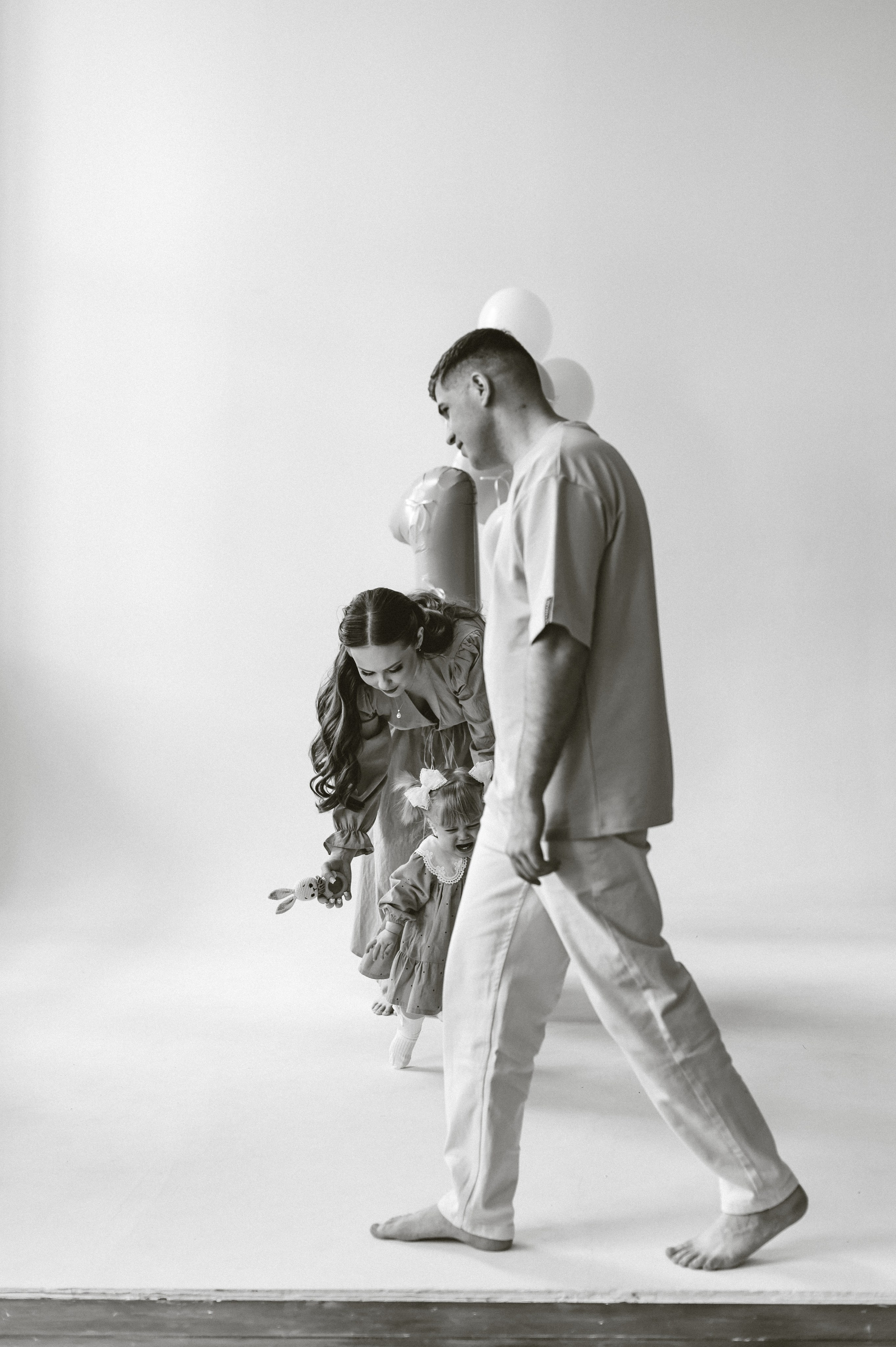 Годик Аделине. Студийная съёмка. Семейный фотограф в г. Ставрополь, Сорокина Мария