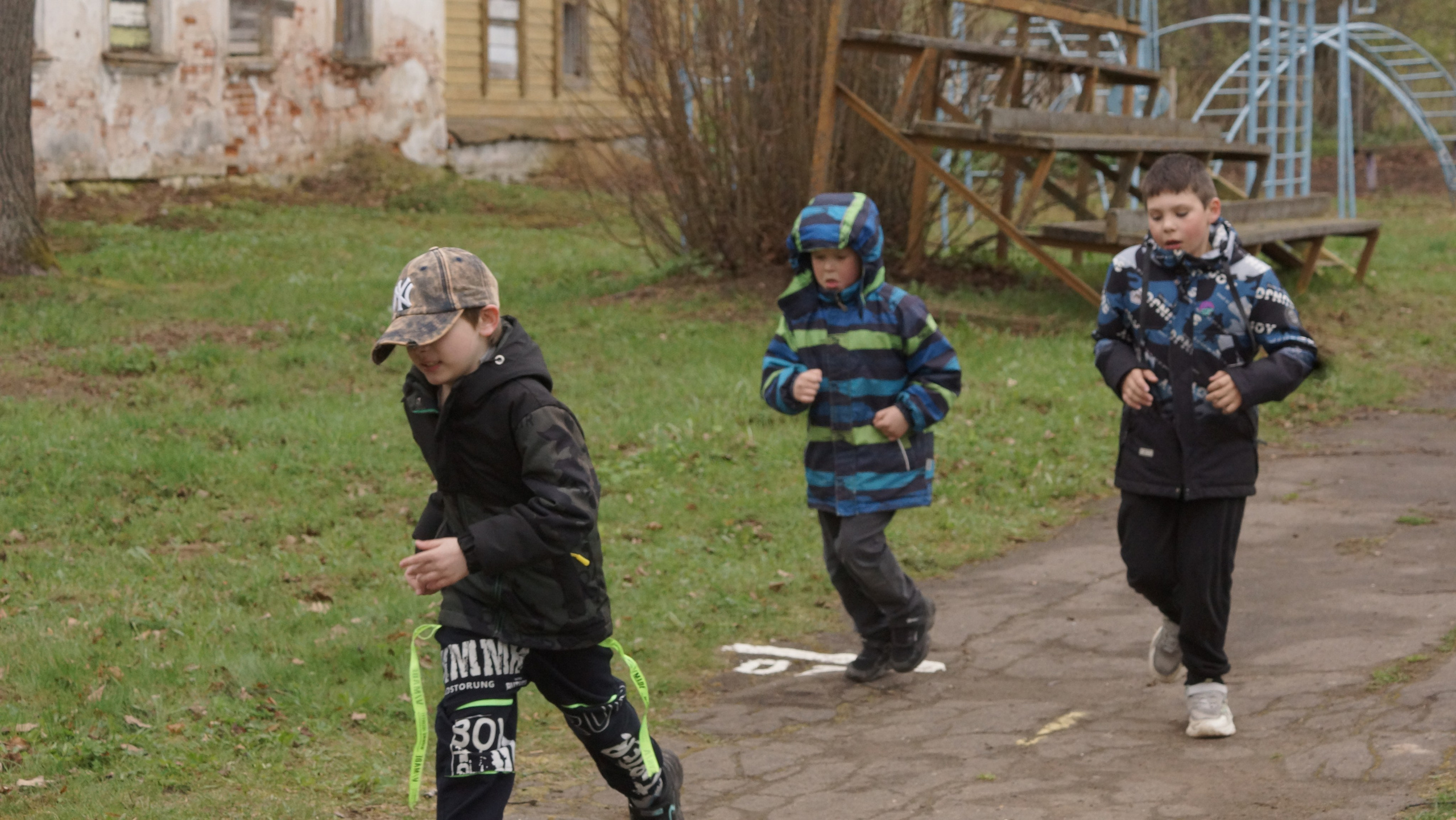 2024 Сретенская школа День ГТО общие фото. Городок на Волге