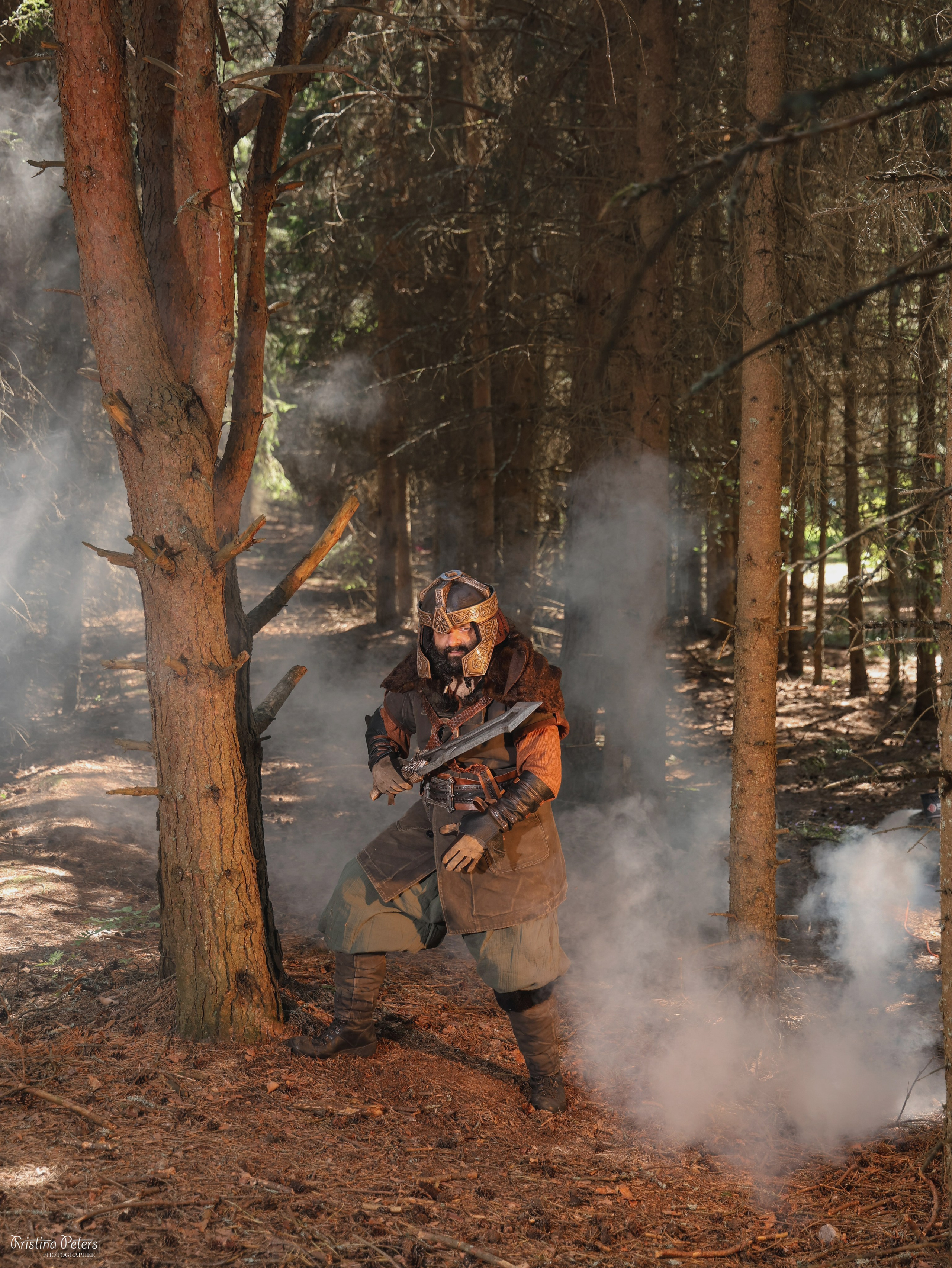 Гном в лесу