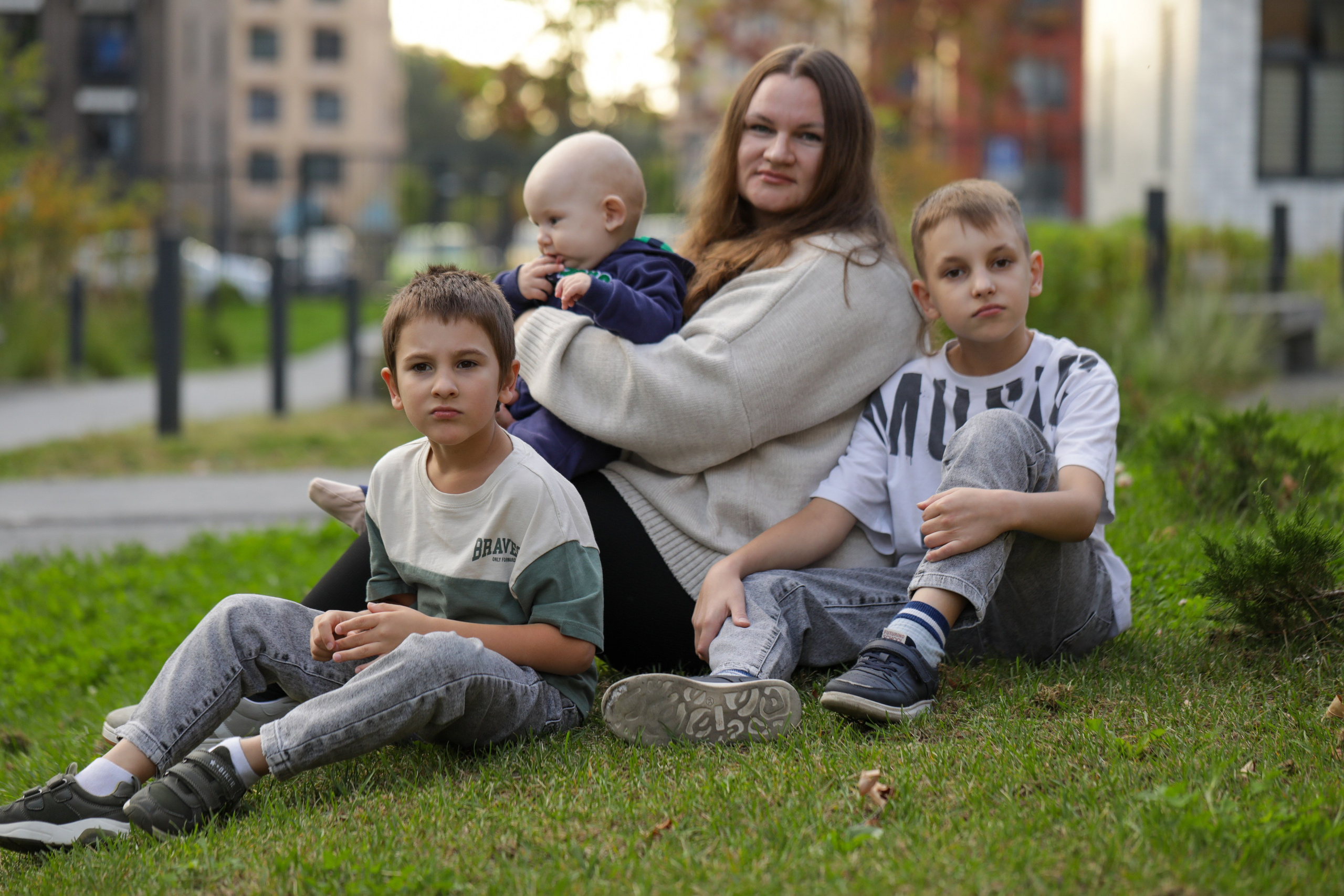 Семья Марины. Фотограф Ксения Есенина Москва