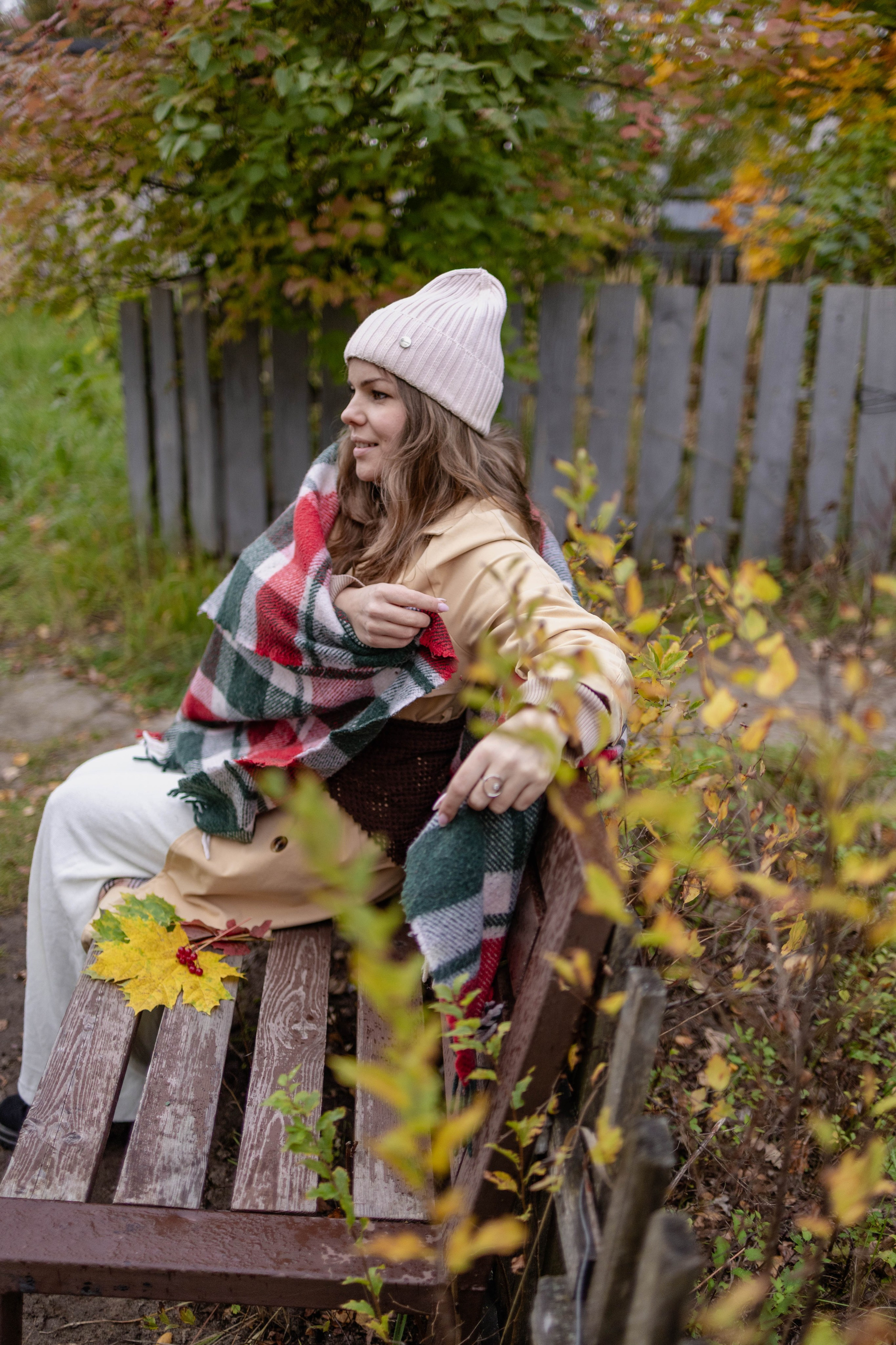 Пикник у дома. Осень. Семейный фотограф в Дзержинске Наталья Лаэтина