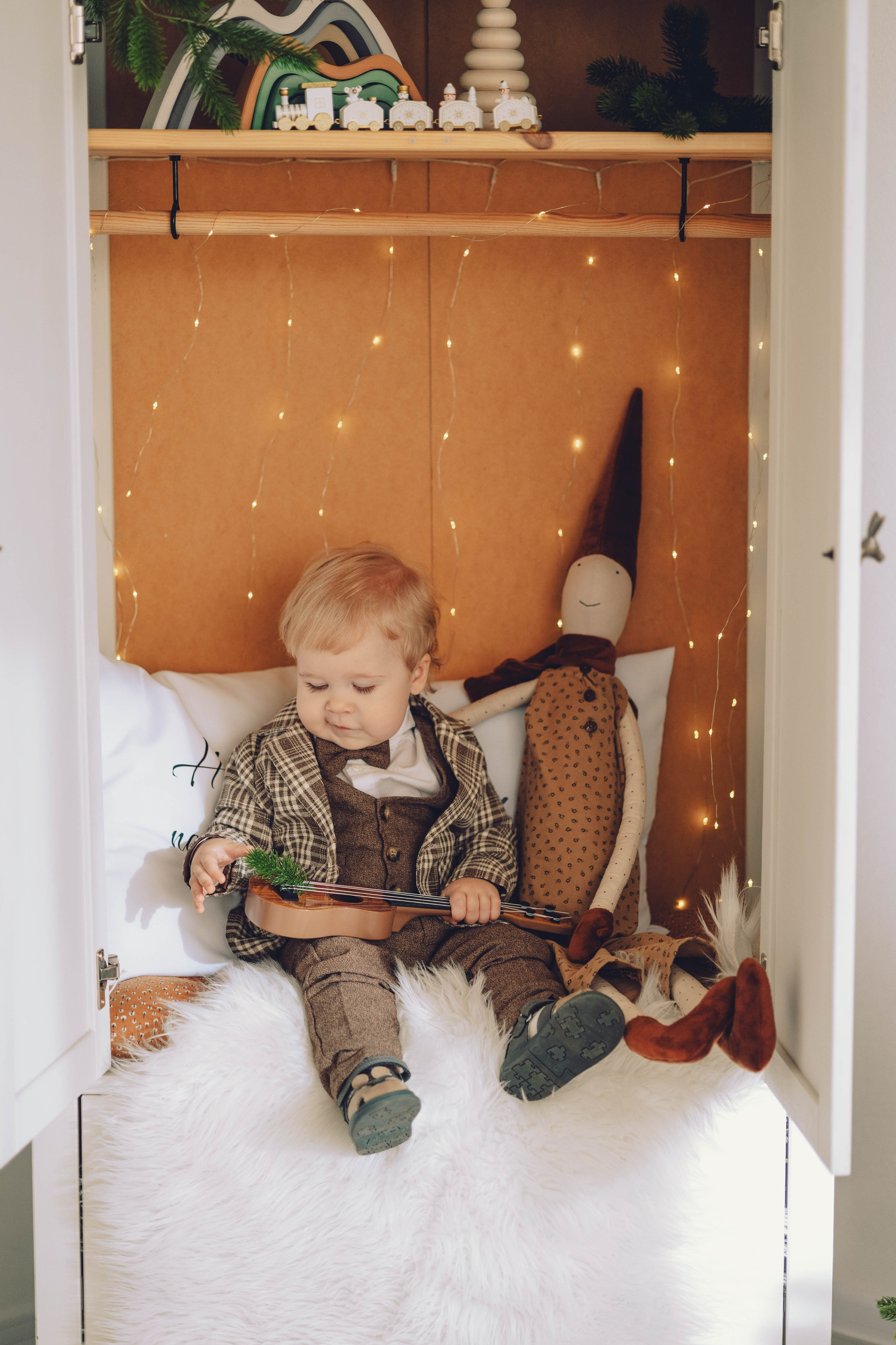 Новогодняя в студии. Семейный фотограф в Дзержинске Наталья Лаэтина