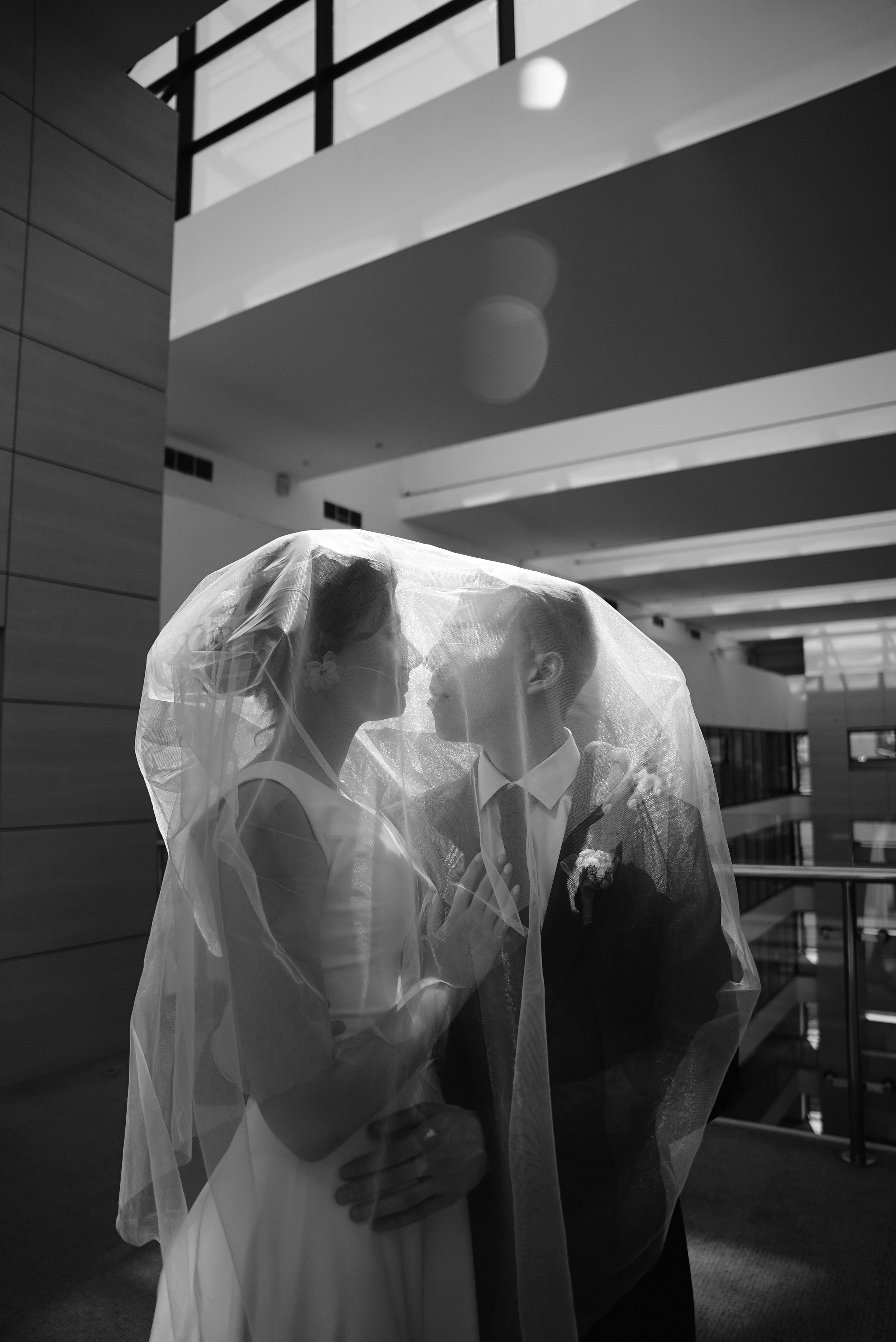 Иван и Виктория чб. Свадебный фотограф в Самаре Анна Ковалева