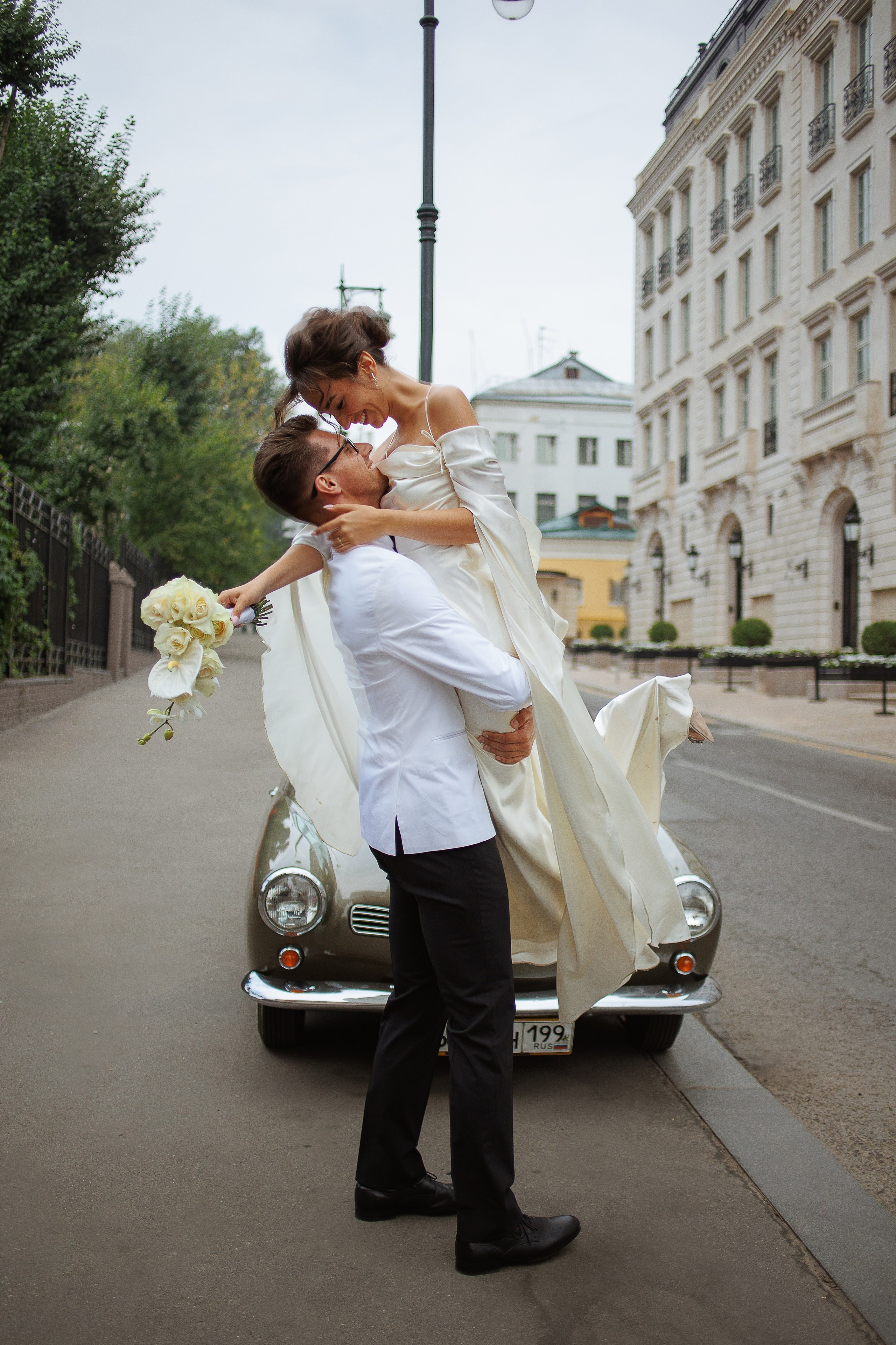 Ретро машина Анна и Владислав. Марковкина КрисТина