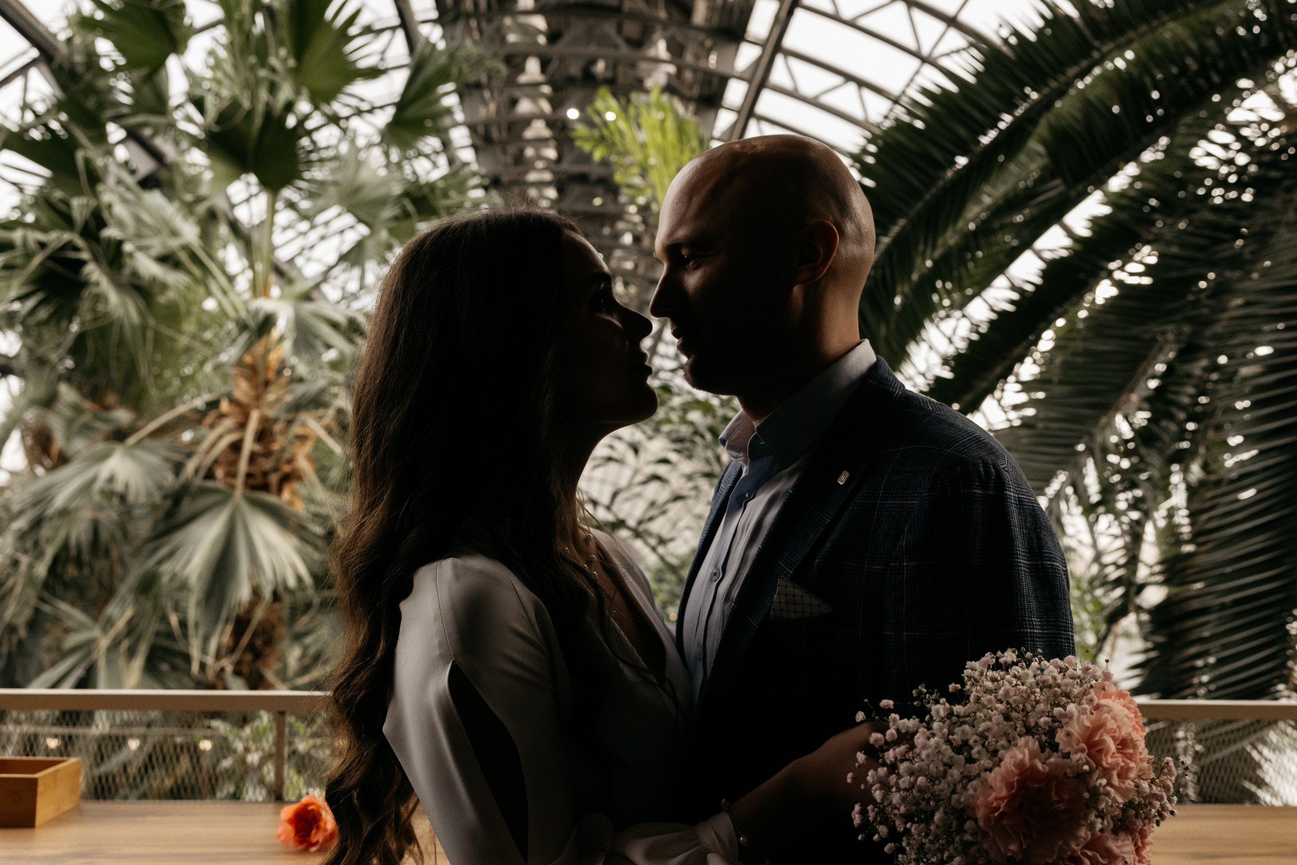 свадебный день в оранжереи таврического сада