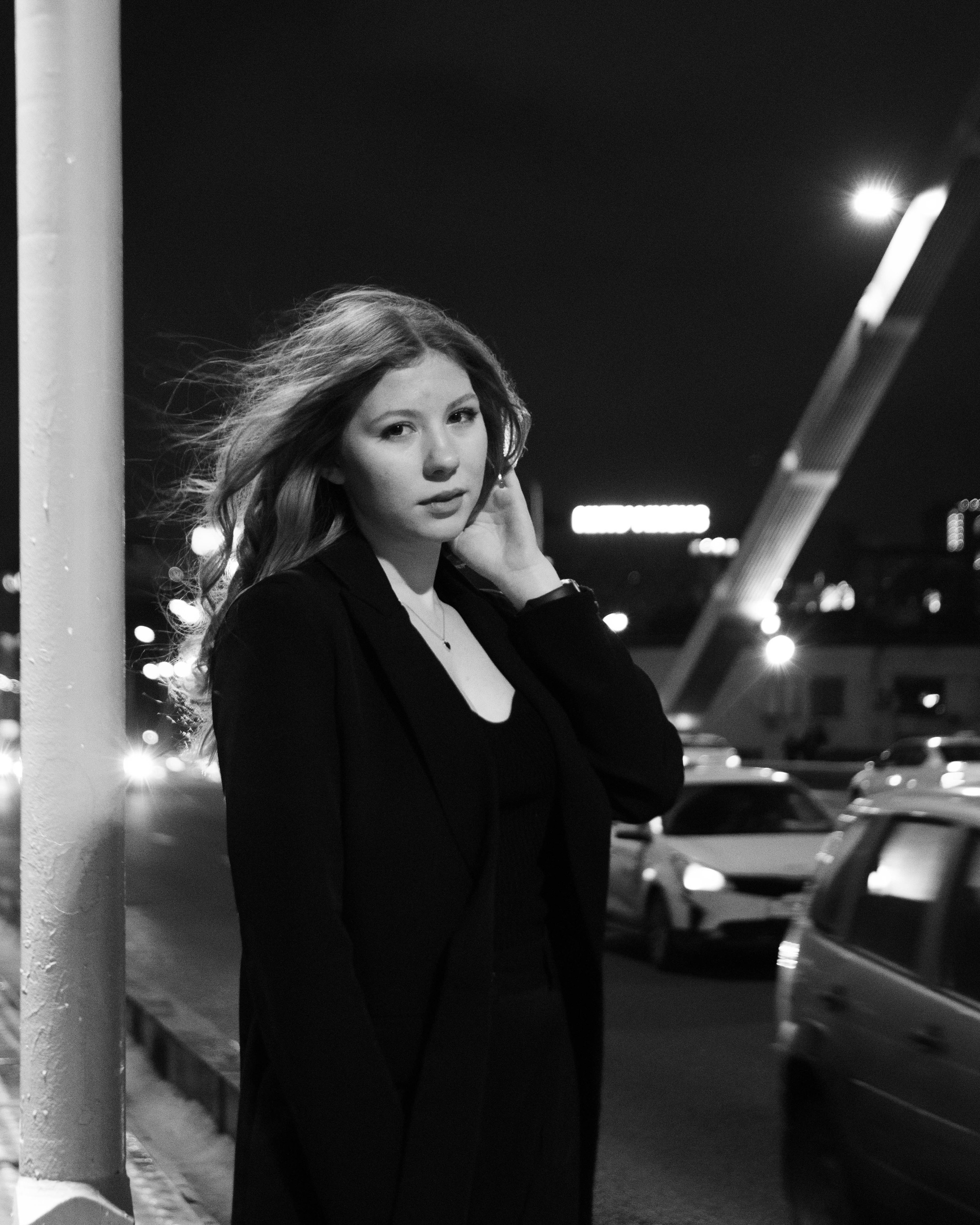 Черно-белый портрет. Портретный фотограф в Москве Владимир Саяпин