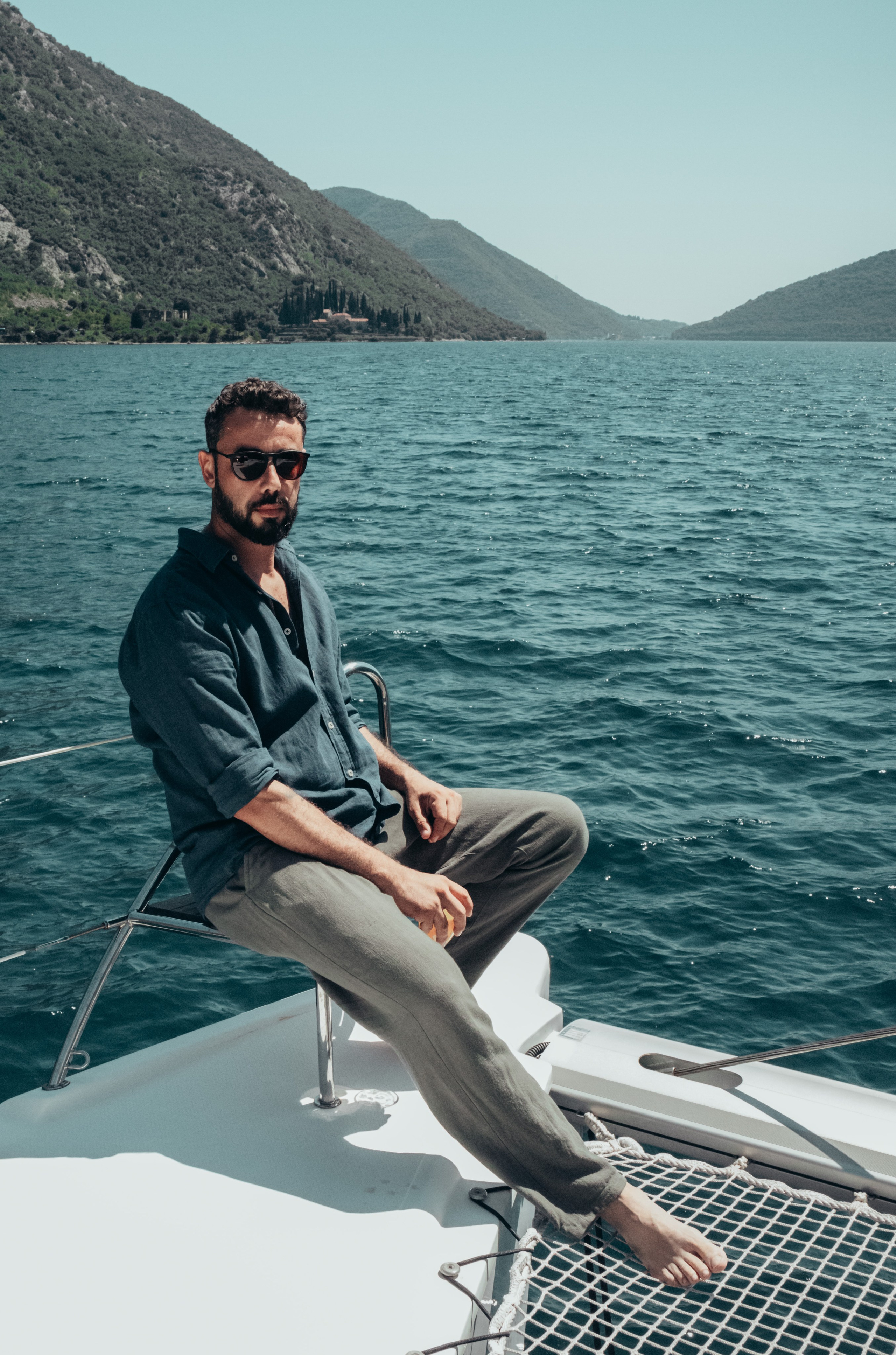 Photoshoot for men in Montenegro. Portrait photographer in Tivat Montenegro Katerina Kirsanova