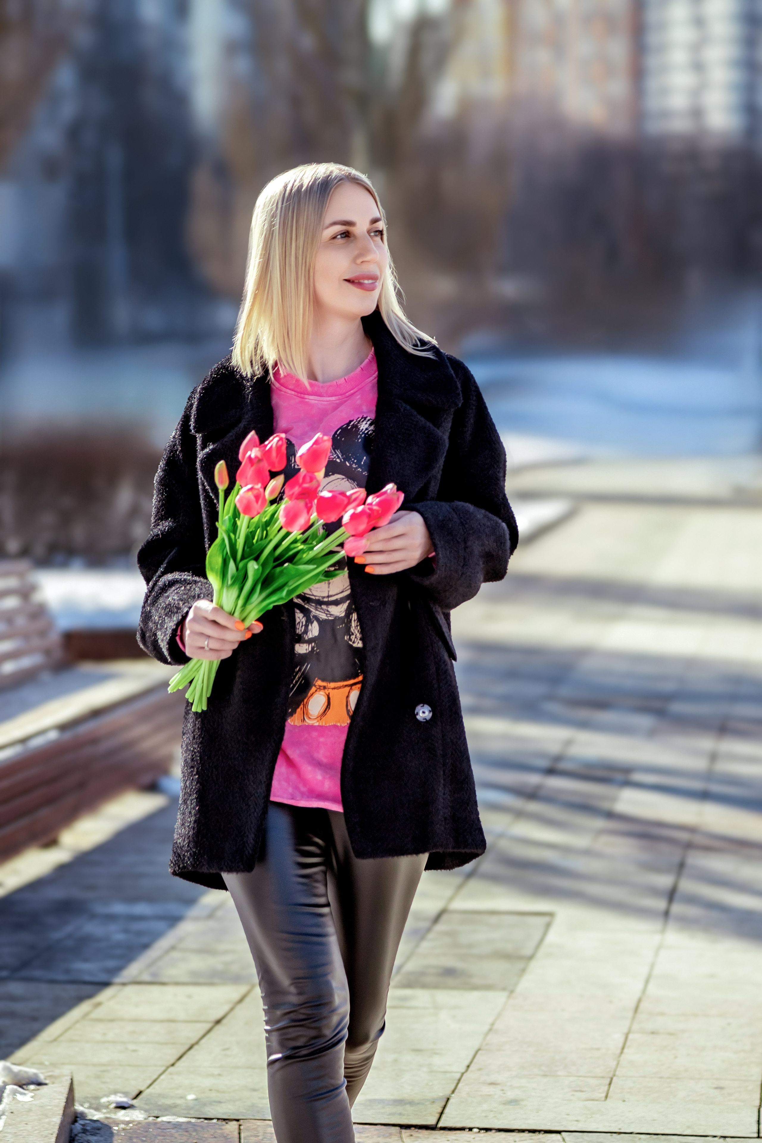 Фотопроект женский «Весна в городе». Фотограф Алина Лебедь