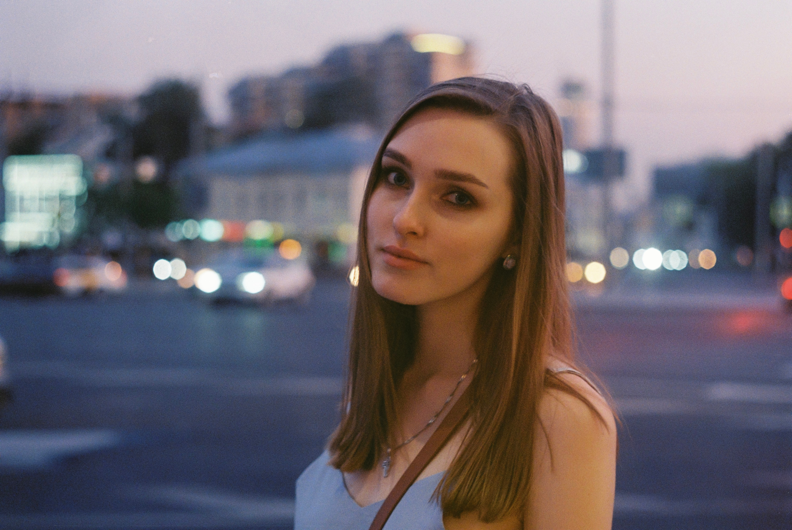 фотосессия на пленку зенит гелиос ретро закат вечер