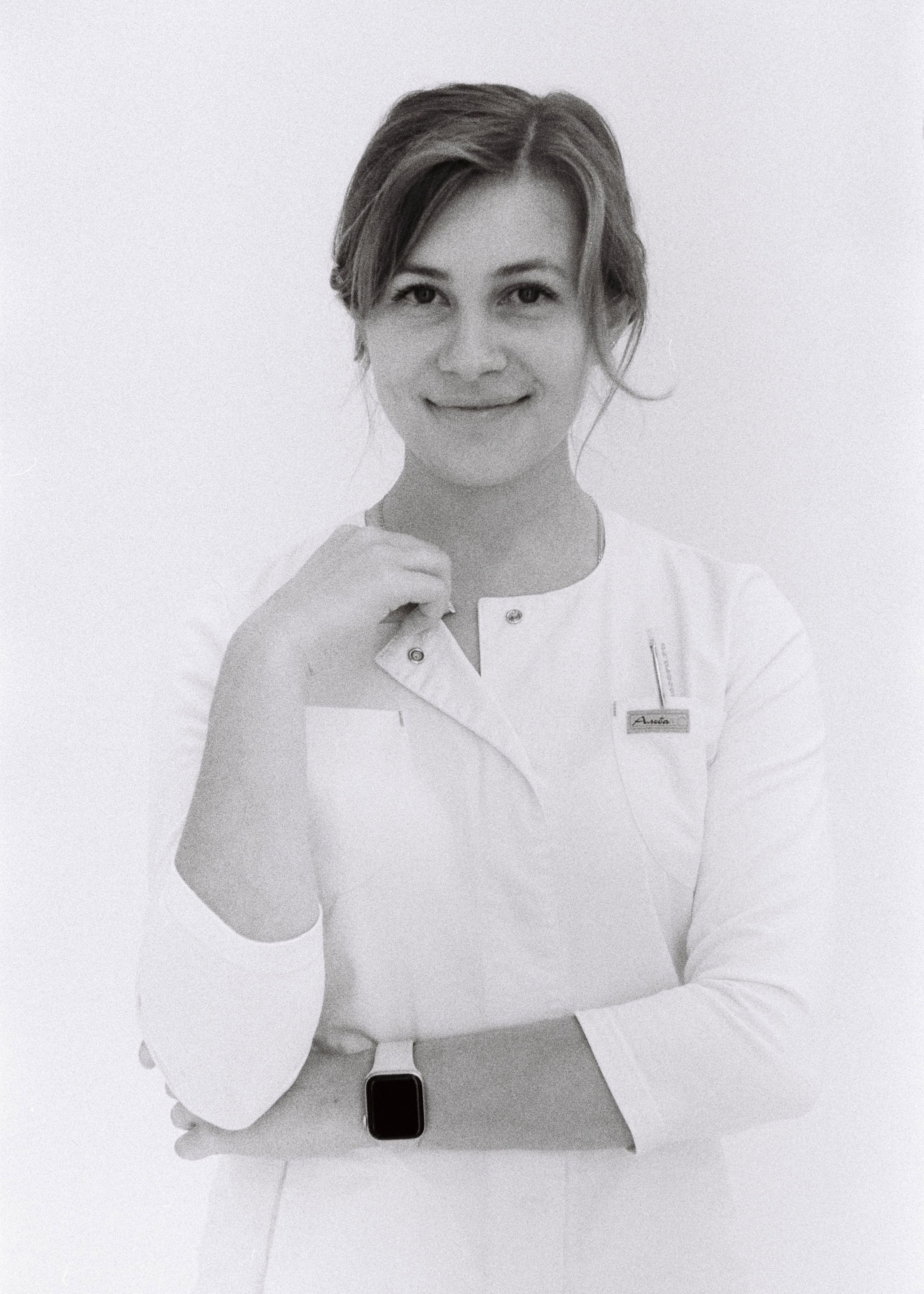 девушка доктор на пленку