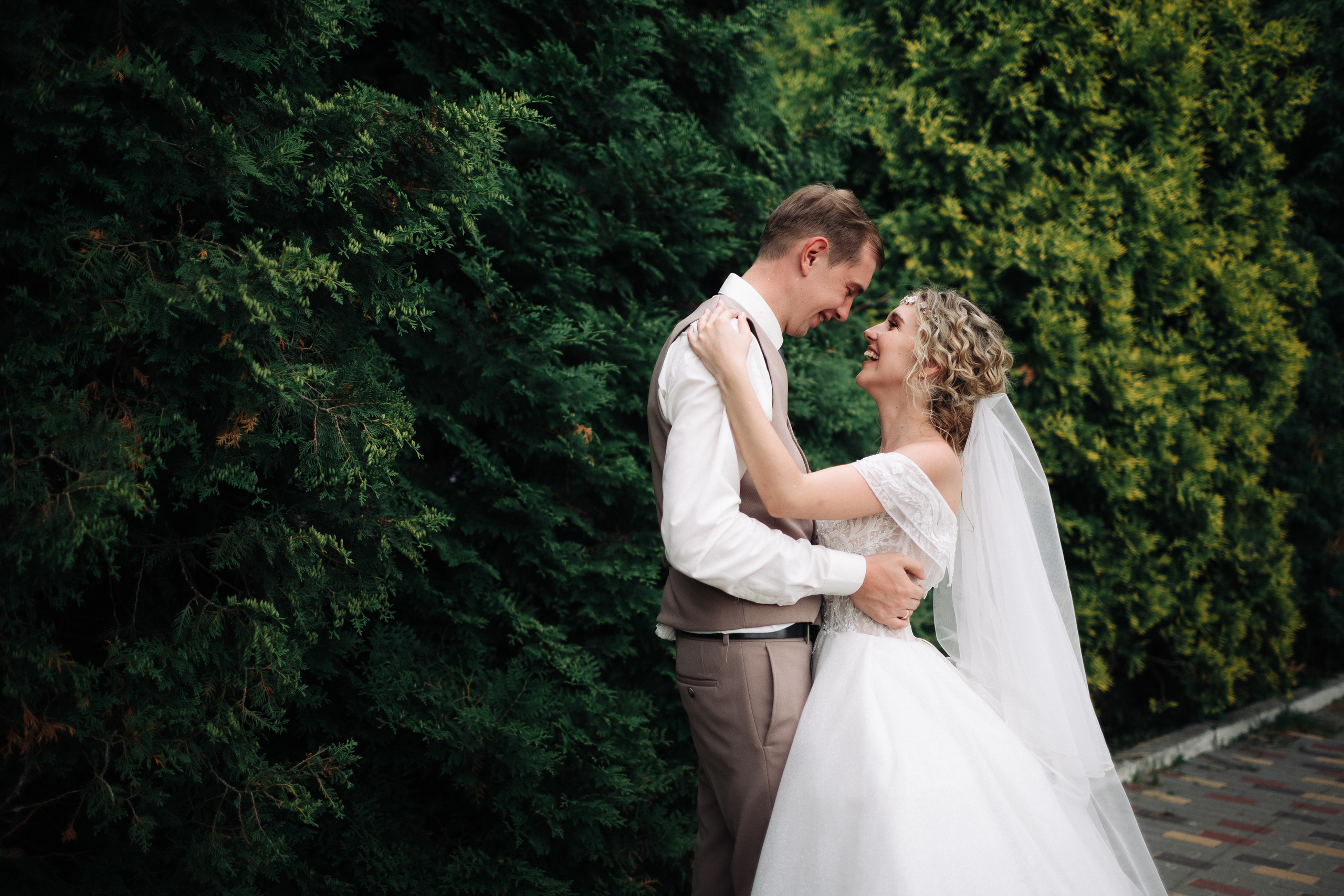 жених с невестой свадебная фотосессия павлинский иваново