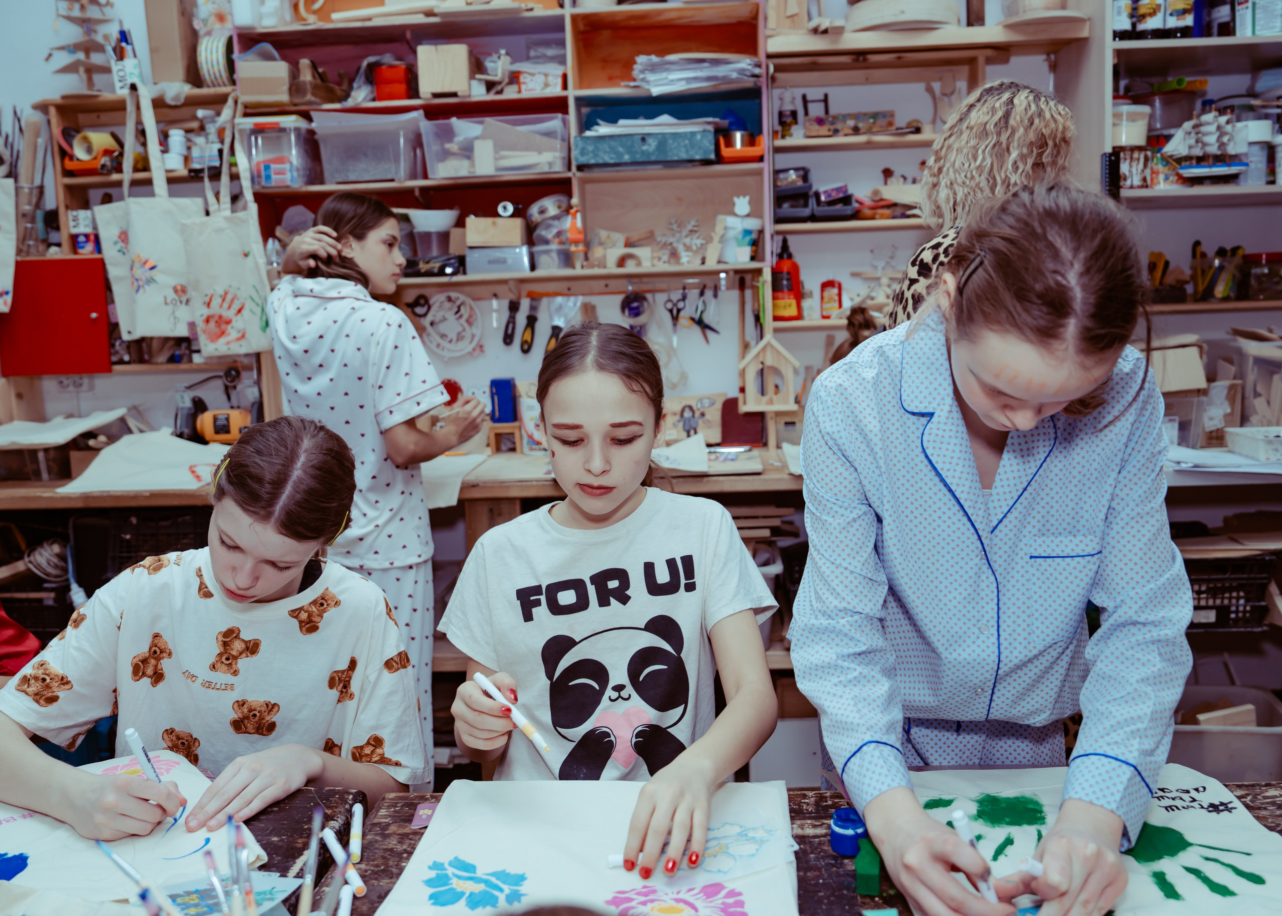 «Пижамная вечеринка». Крамер Юлиана детский и семейный фотограф