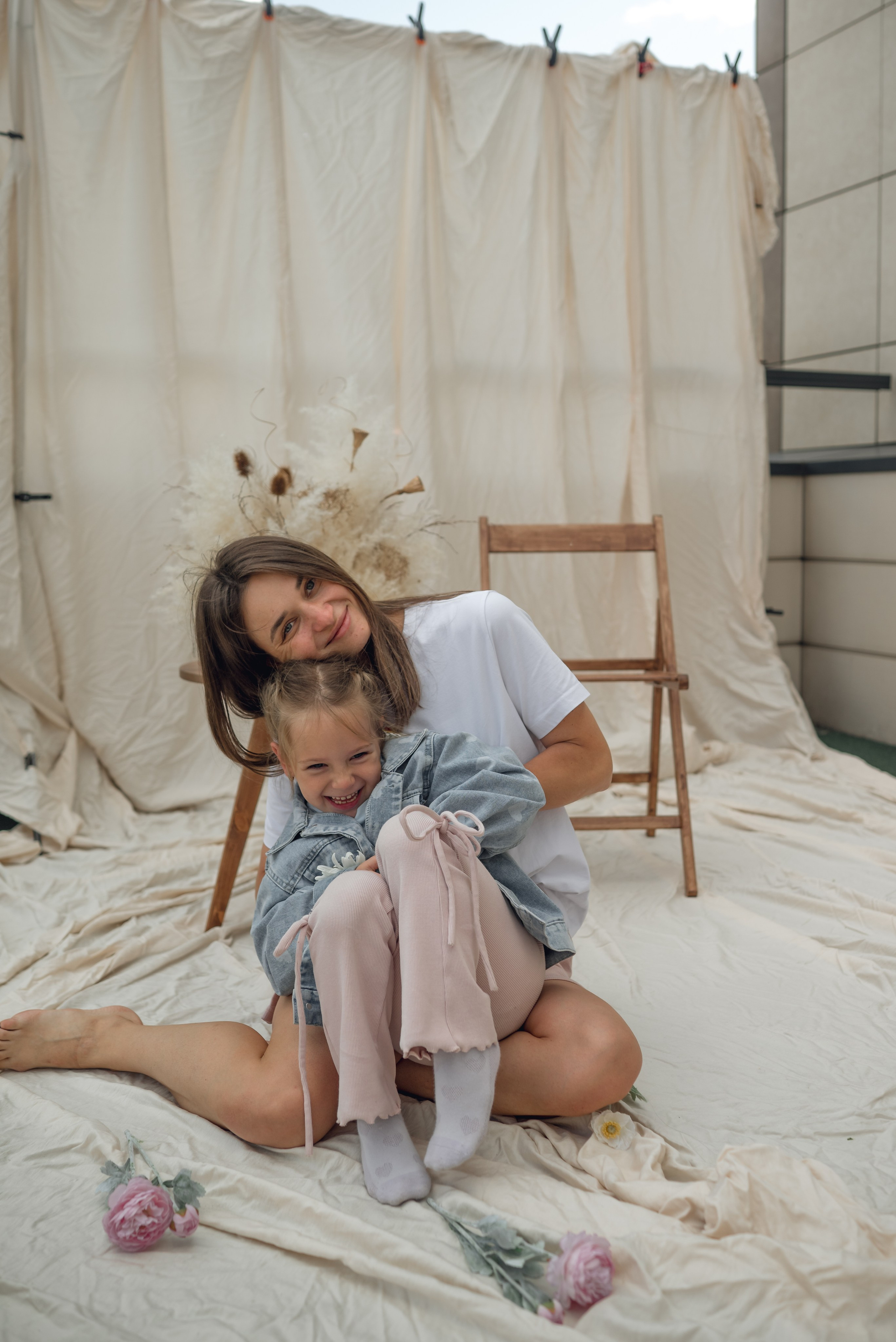 На крыше. Семейный и детский фотограф в Москве Князева Диана