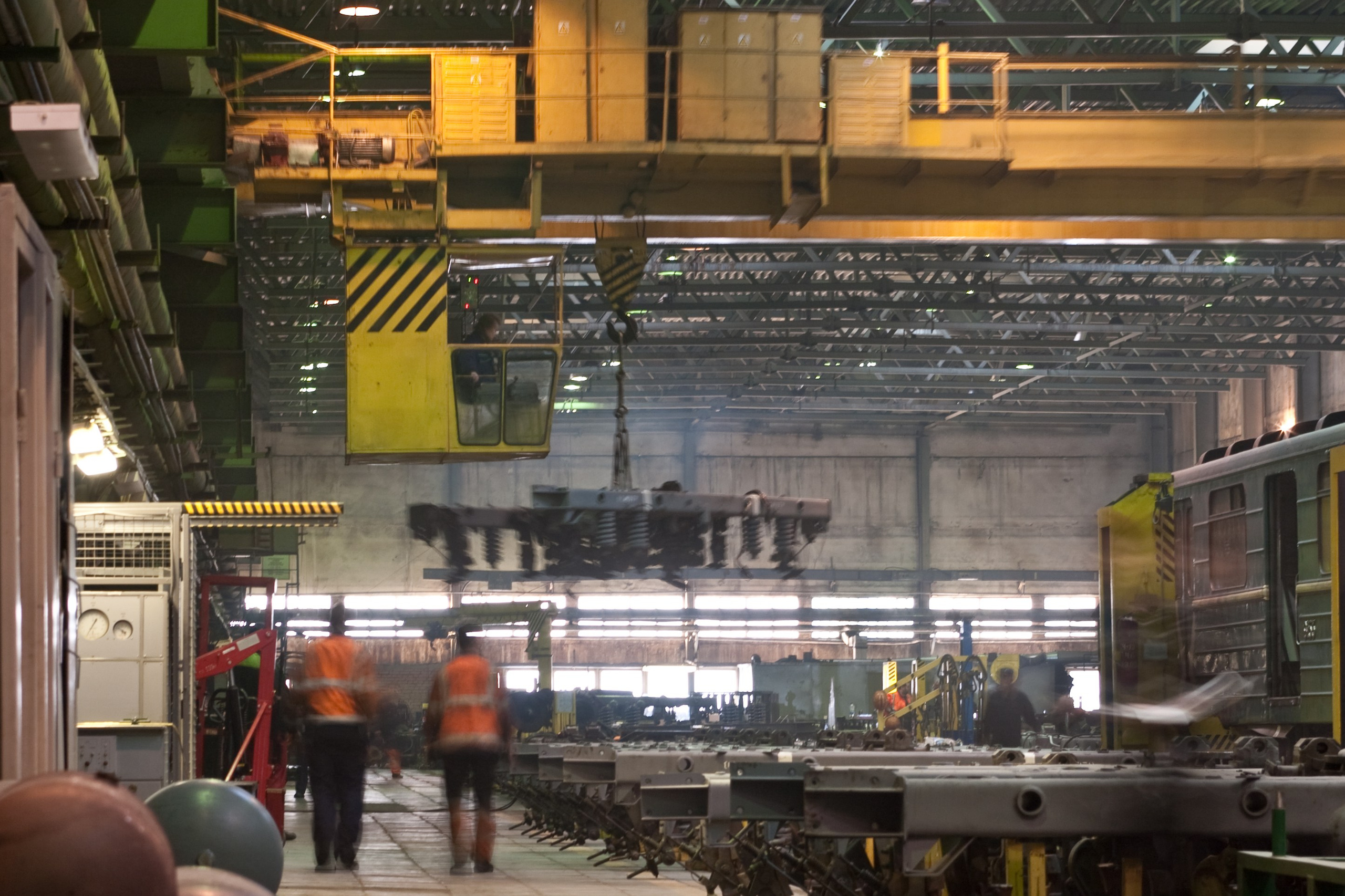 Место где чинят поезда. Электродепо «Черкизово», образца 2010 года. Илья Михачёв Фотограф ПРО людей