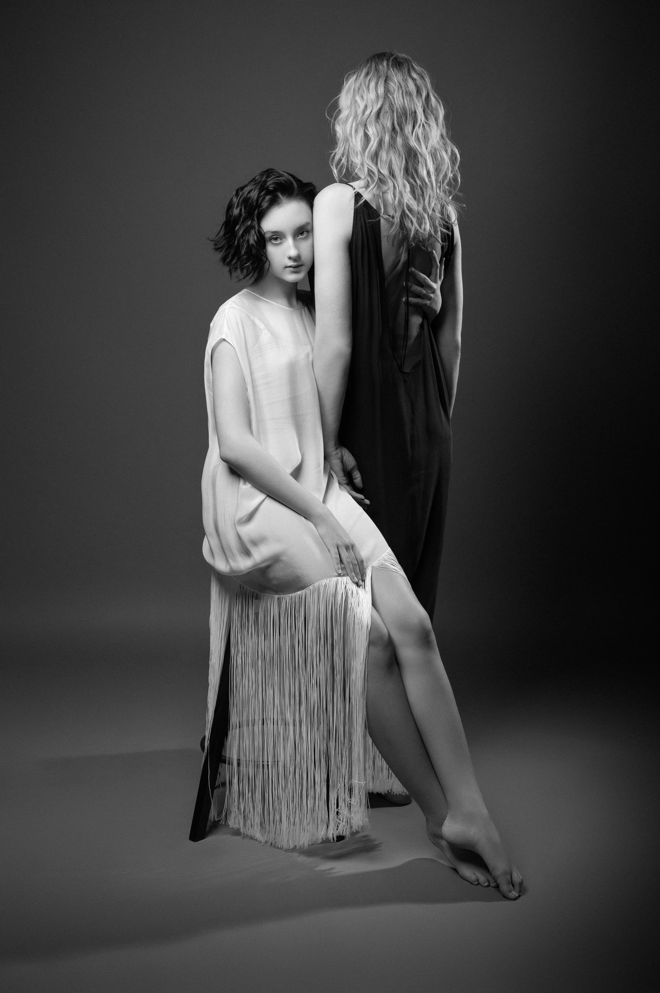 Daughter and Mother. Portrait photographer in Minsk Slava Potalakh