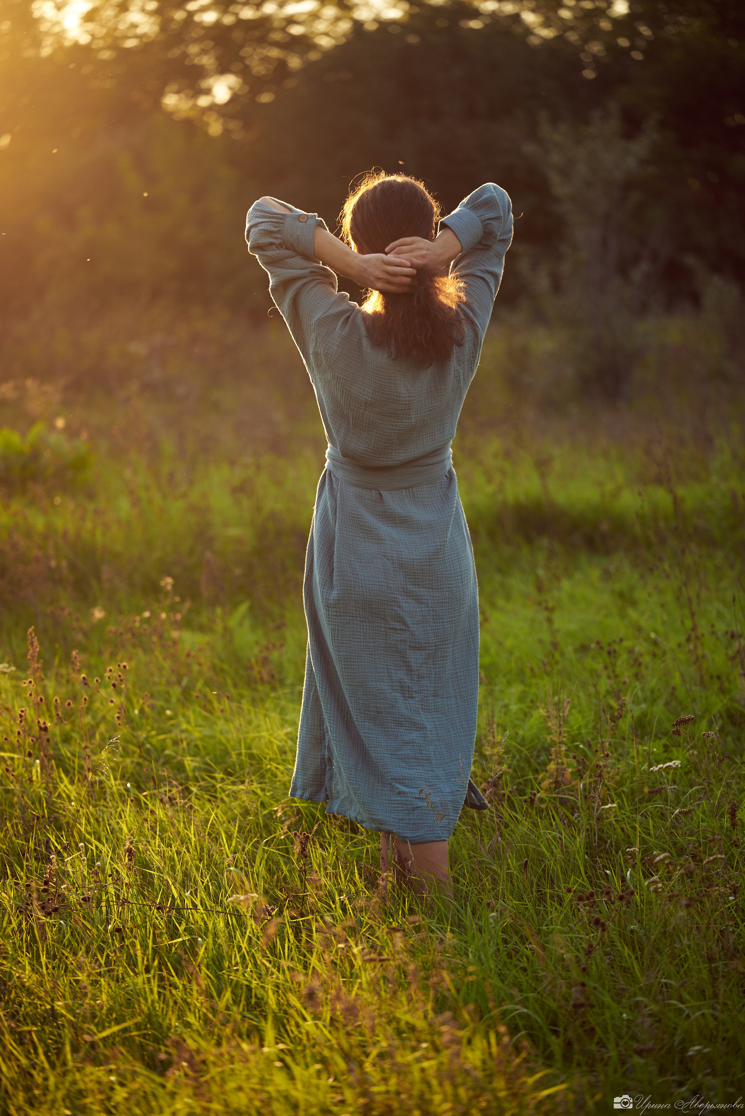 Фотосессия девушки на природе летом. Фотограф в Ульяновске Ирина Аверьянова