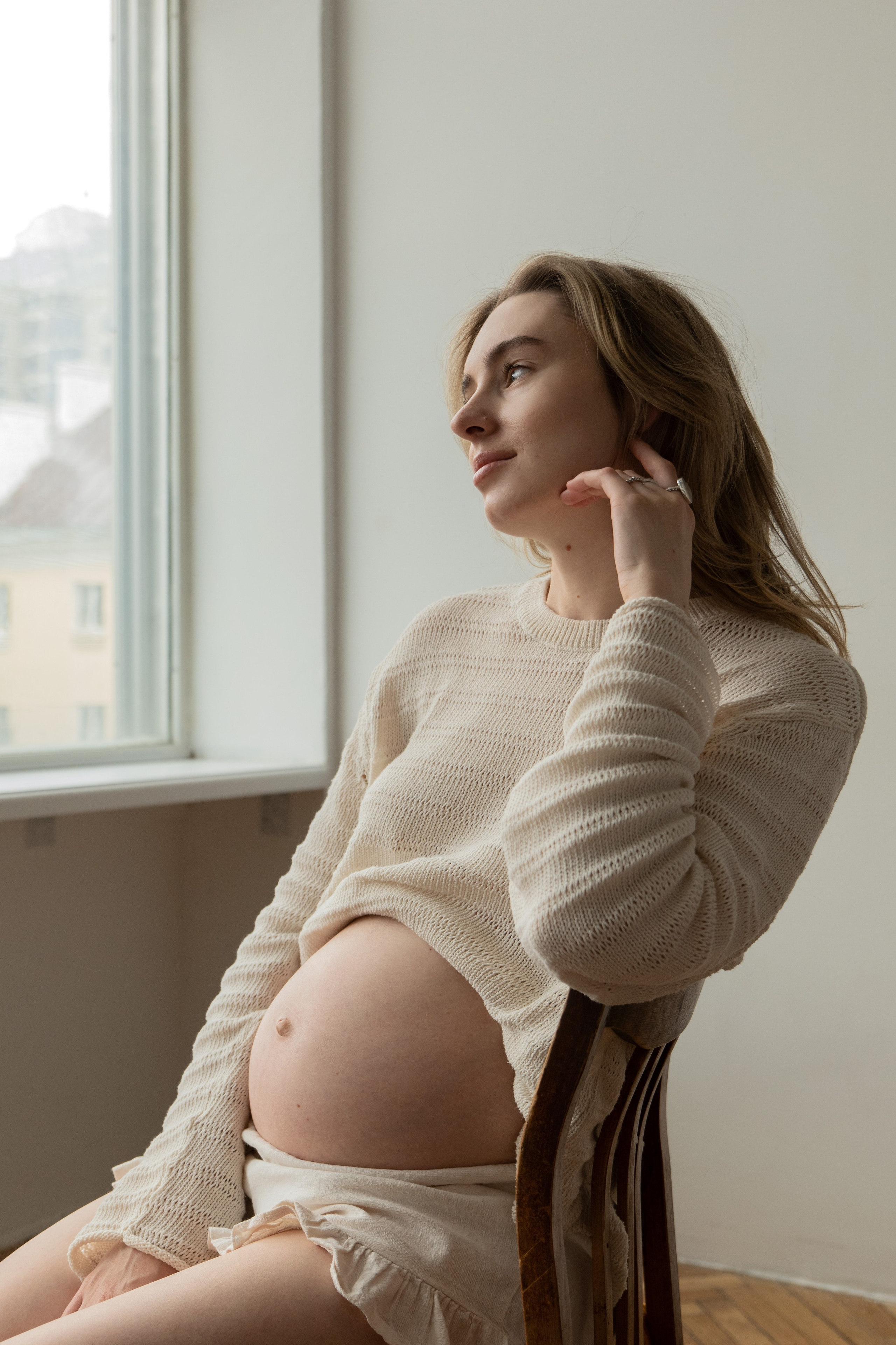 Студийная фотосессия «В ожидании». Фотограф видеограф Ольга Василевская