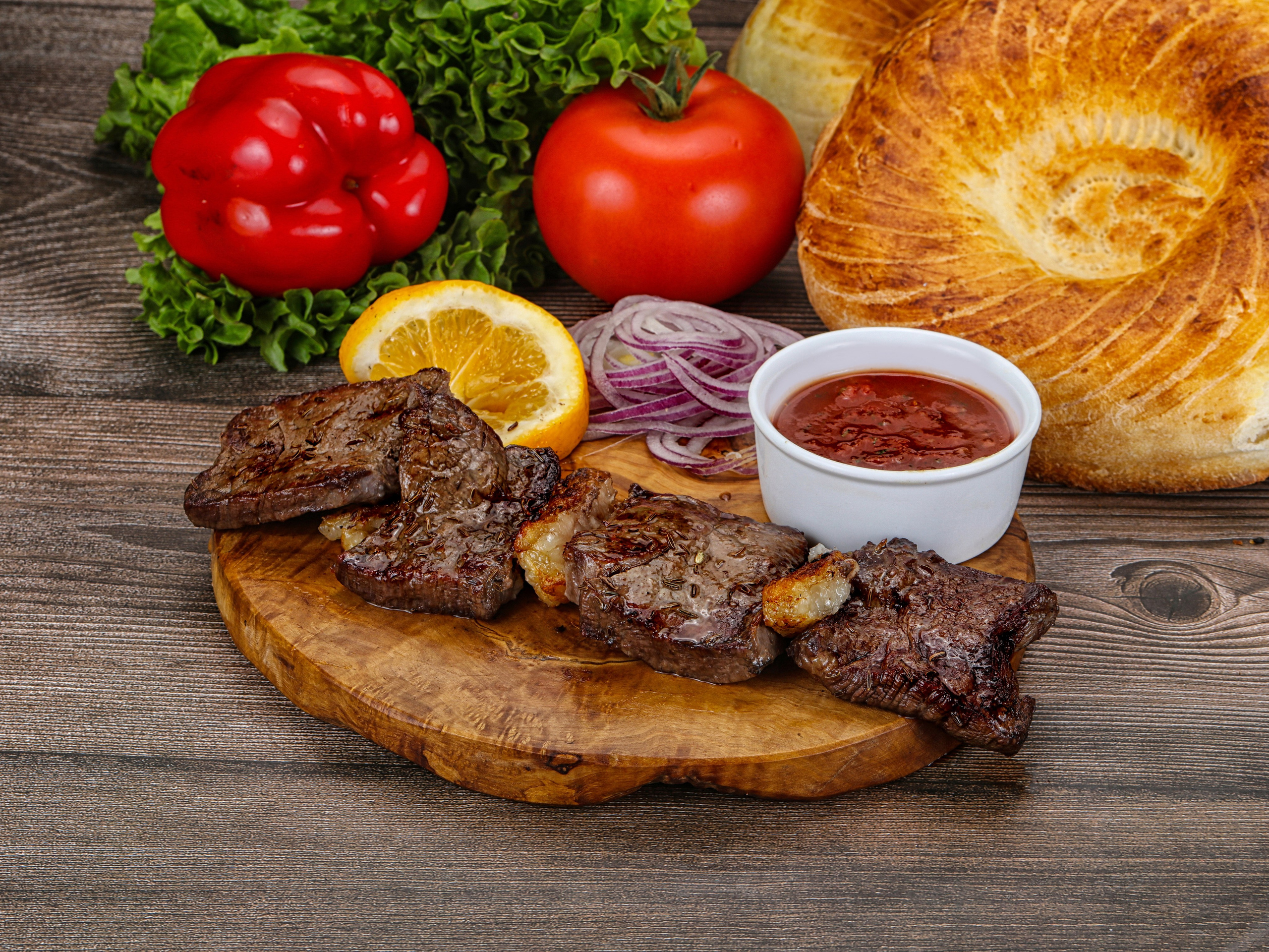 Съемка шашлыков и стейков. Фуд-фотограф Андрей Старостин — съемка еды в Москве. 9000 руб. в час