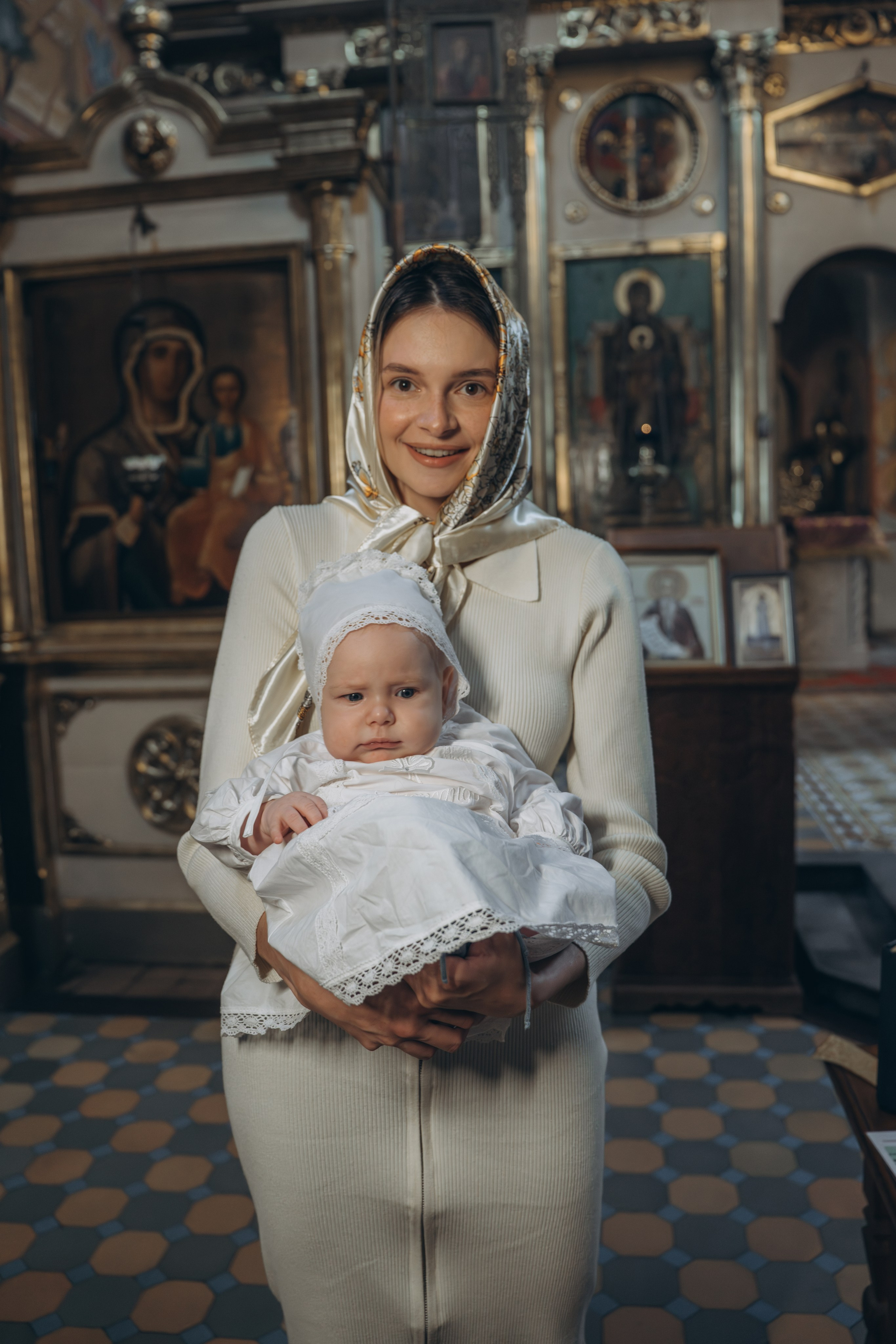 Таинство Крещения Александра. Фотограф Ольга Рубцова в Москве и Московской области