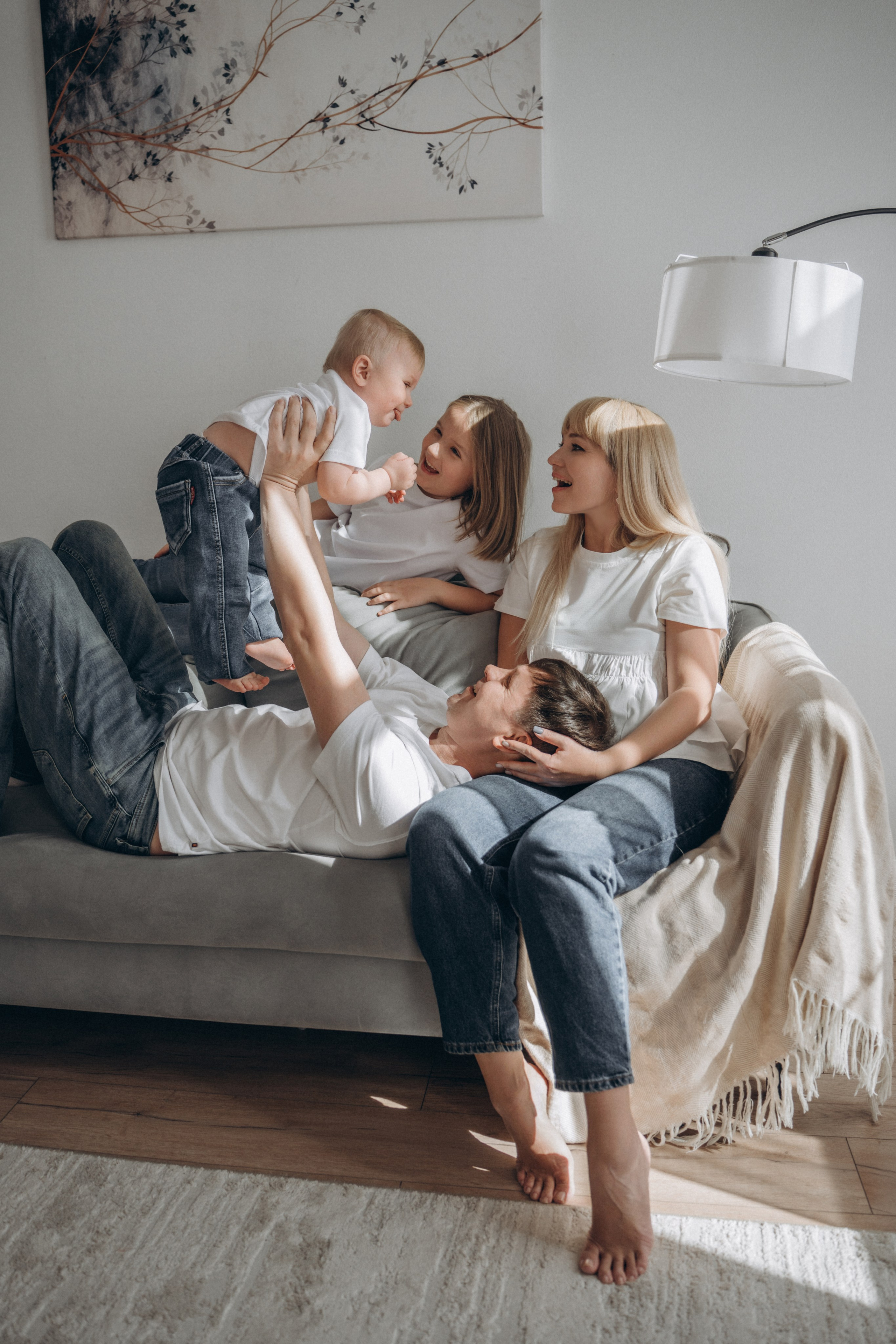 Family Varichevi. Photographer Olga Rubtsova in the UAE and Russia