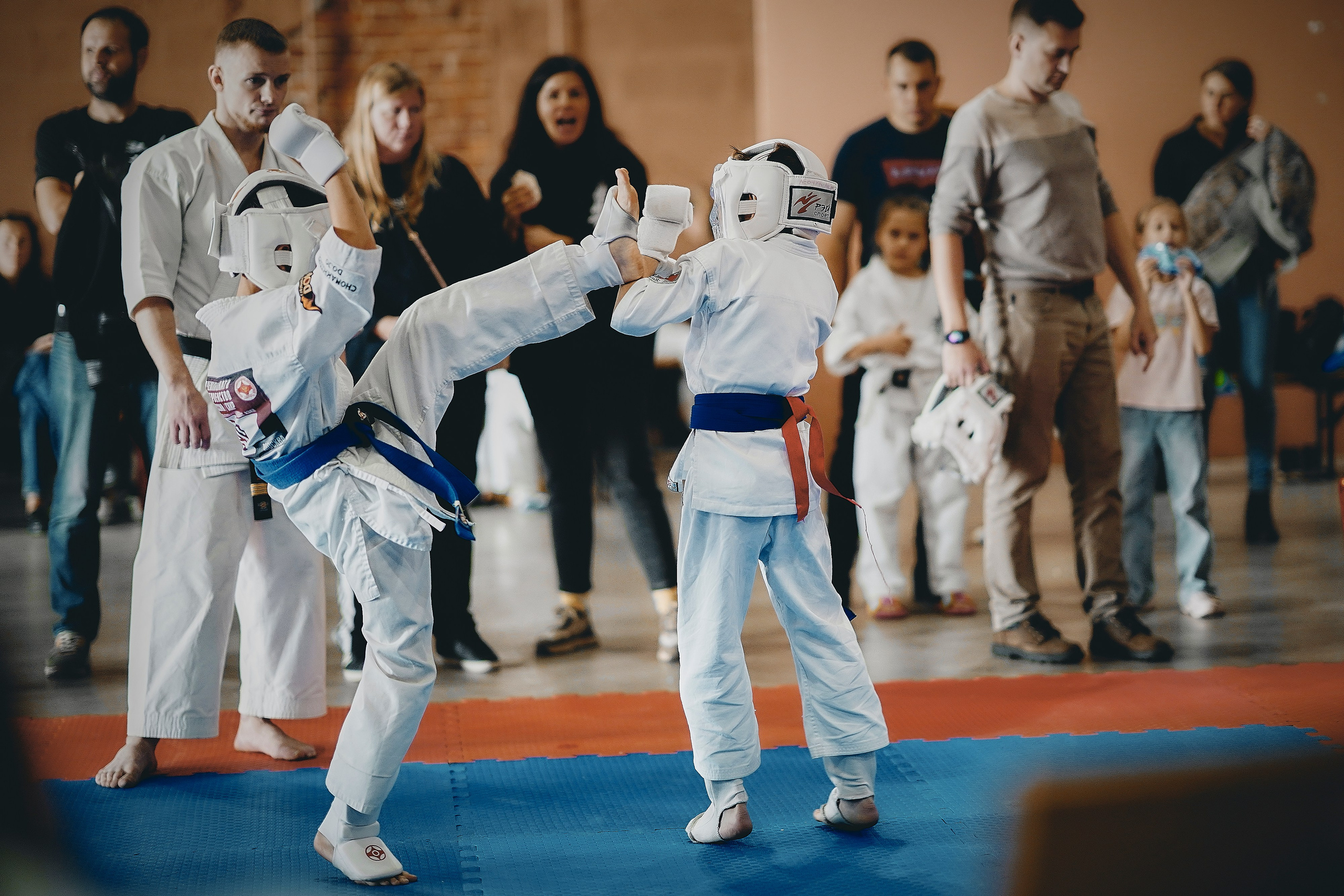 Репортаж детских соревнований киокушин каратэ. Репортажный фотограф Ирина Курманаева