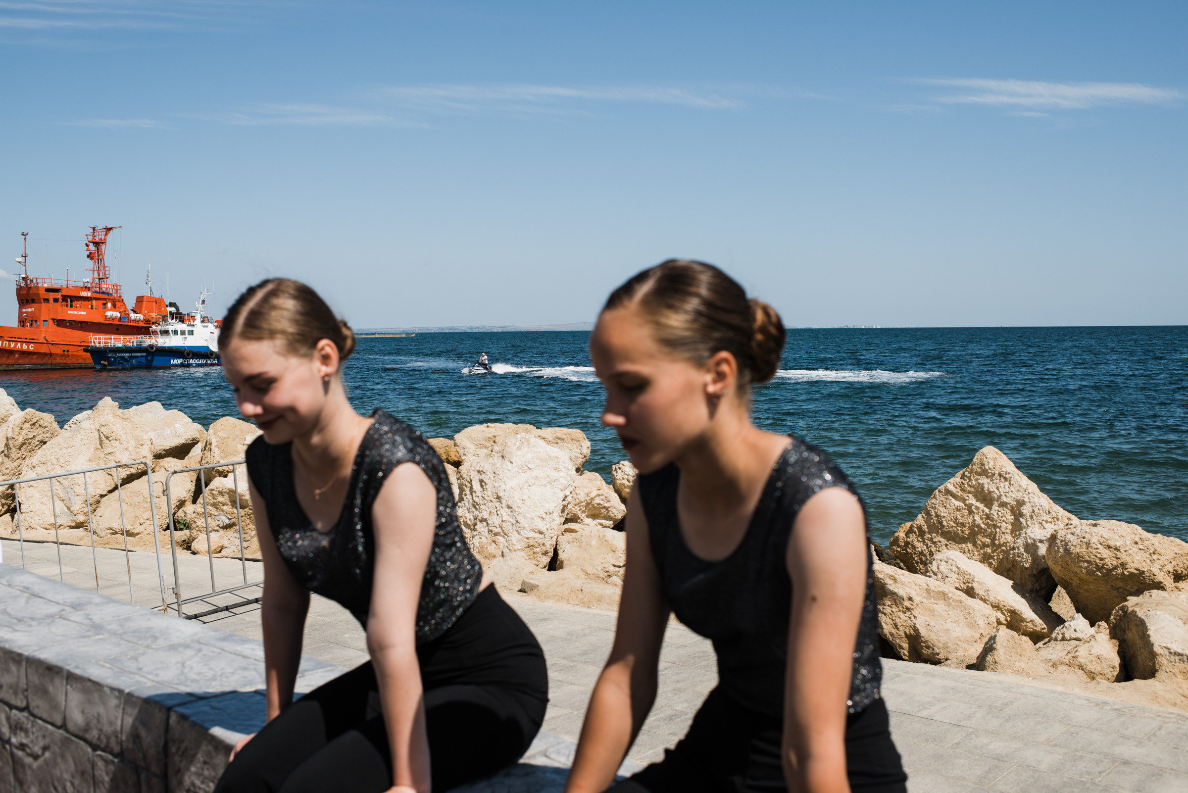 Тамань / Открытие пляжа. Фотограф Алутера Ирина