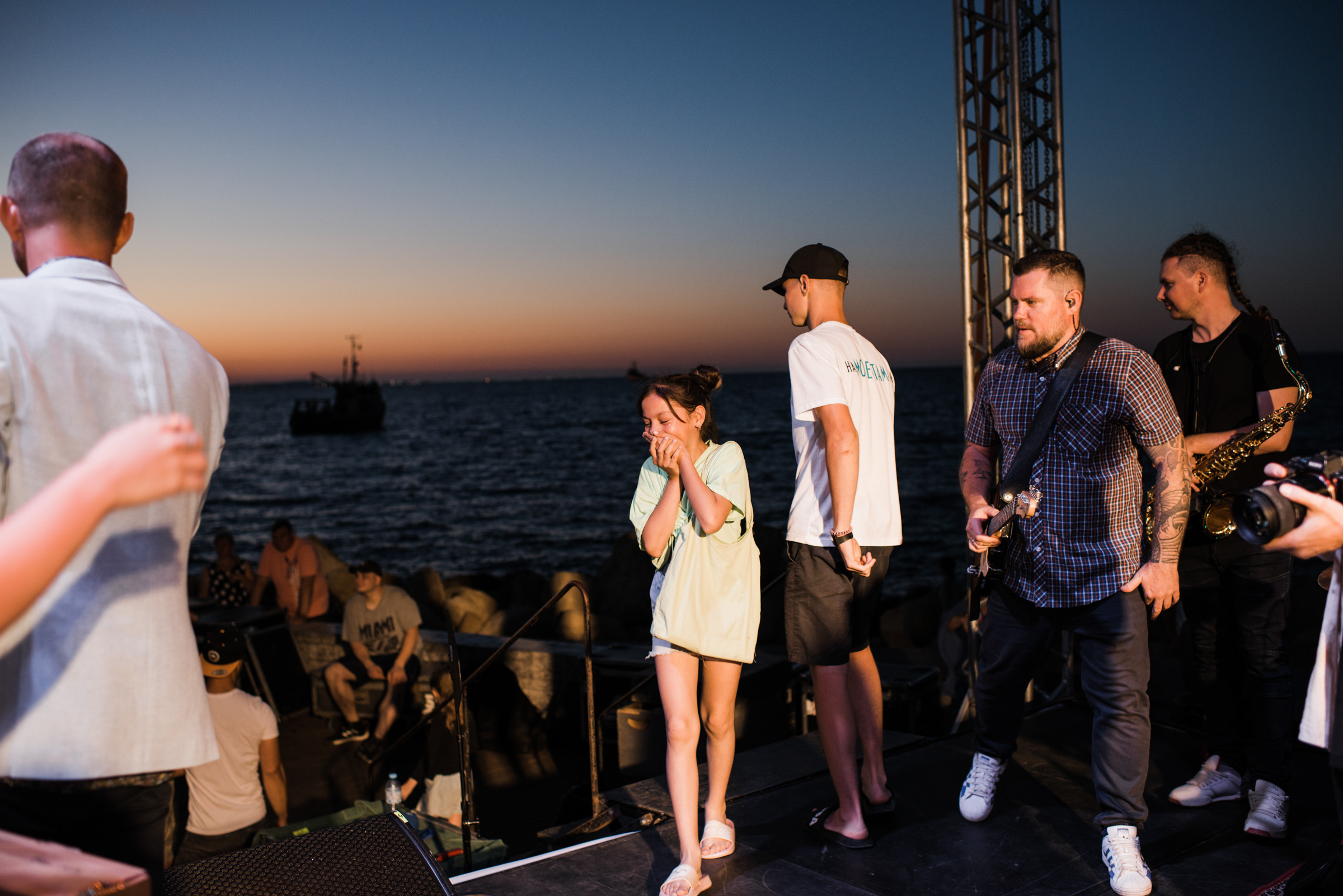 Тамань / Открытие пляжа. Фотограф Алутера Ирина