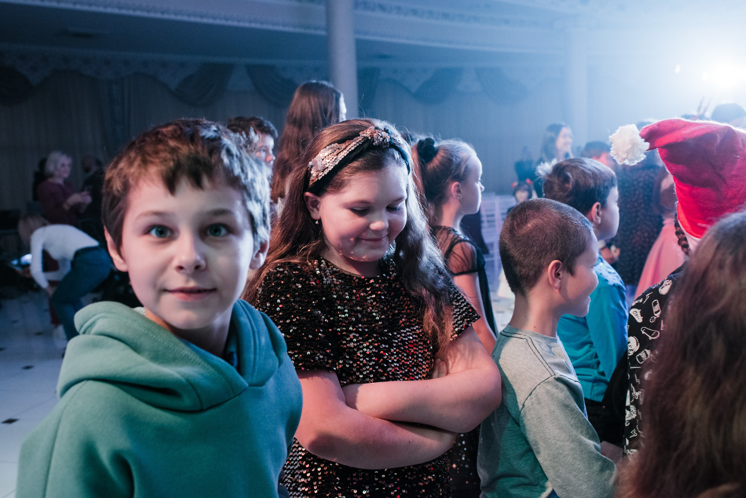 Ёлка с сердцем / Благотворительная ёлка для детей в Версале. Фотограф Алутера Ирина