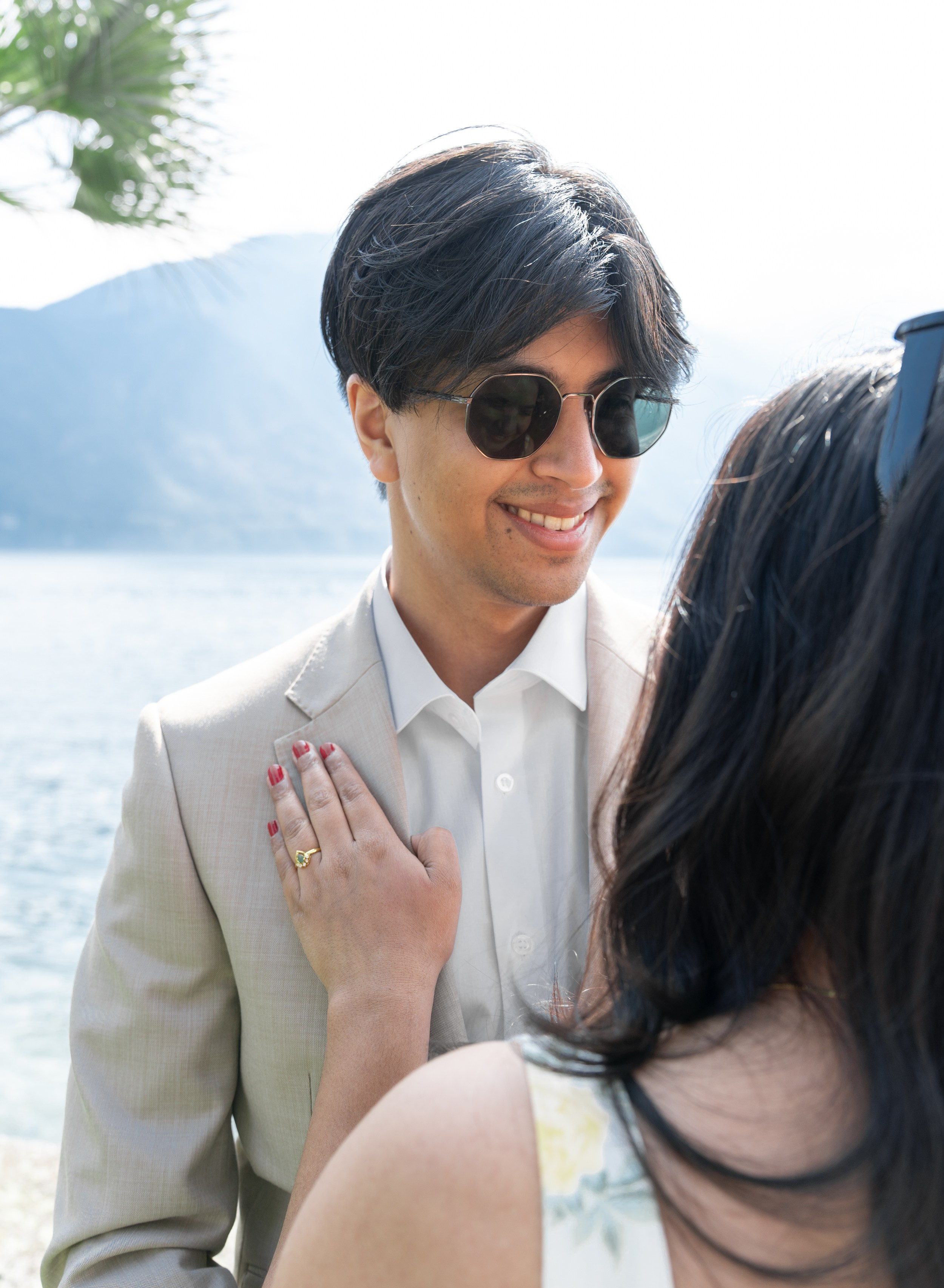 Addy & Fiance. Maria Anistratova | Destination Photographer, Videographer & Drone Pilot — Lake Como